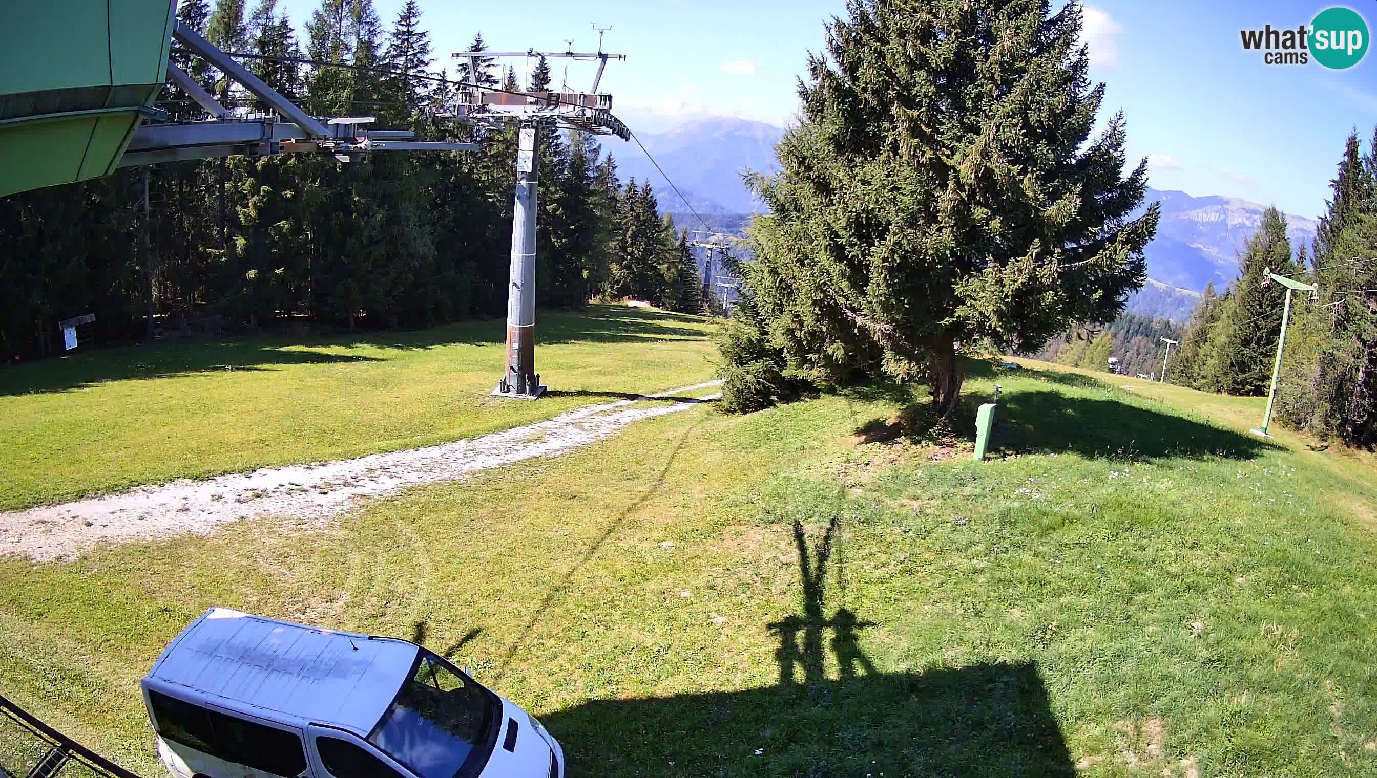 Smušišče Cerkno spletna kamera Lom zgornja proga