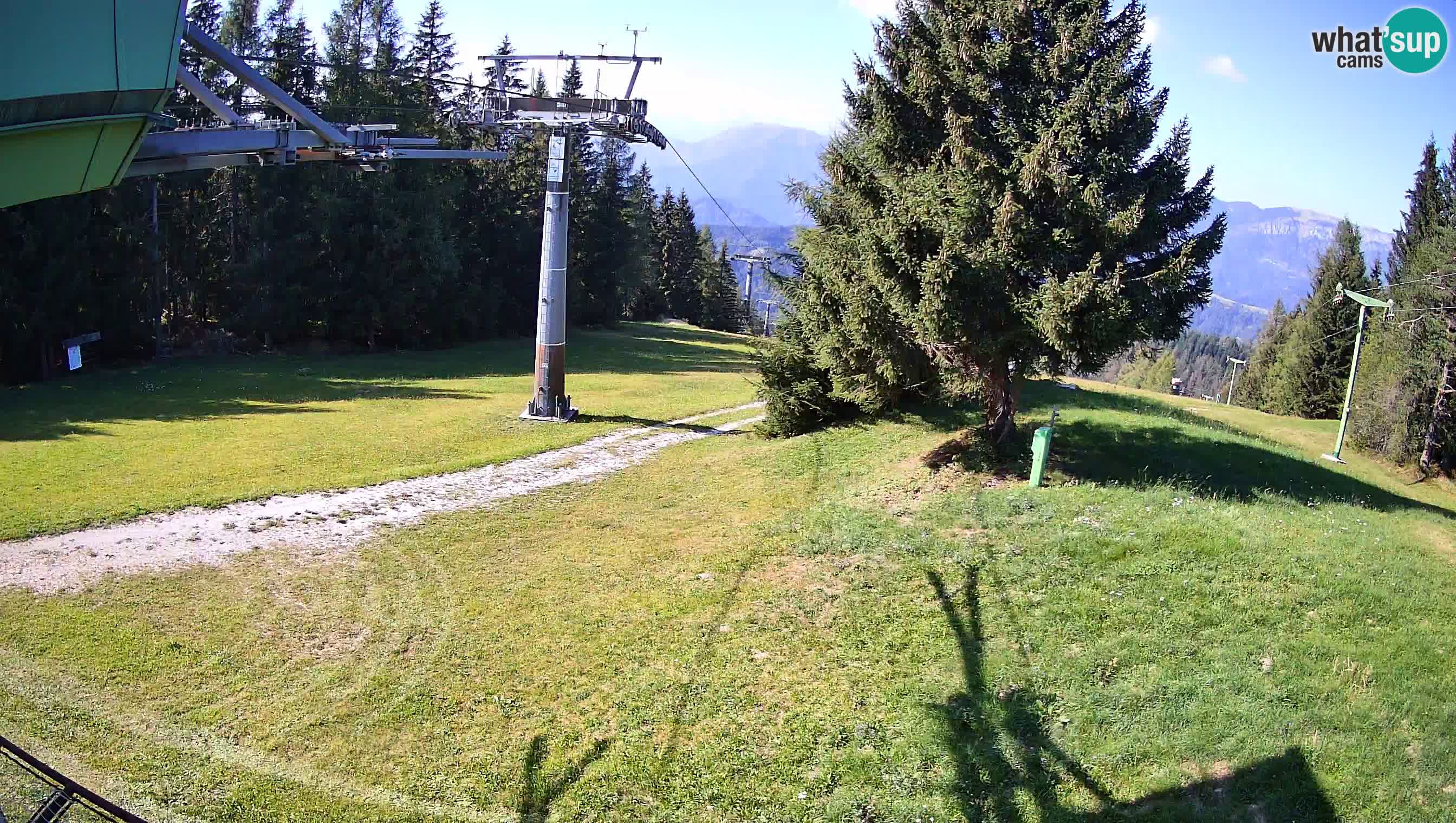 Smušišče Cerkno spletna kamera Lom zgornja proga