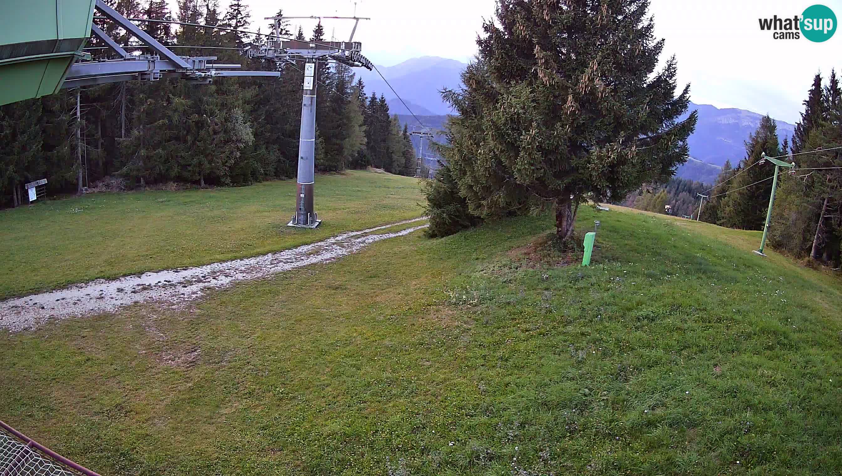 Smušišče Cerkno spletna kamera Lom zgornja proga