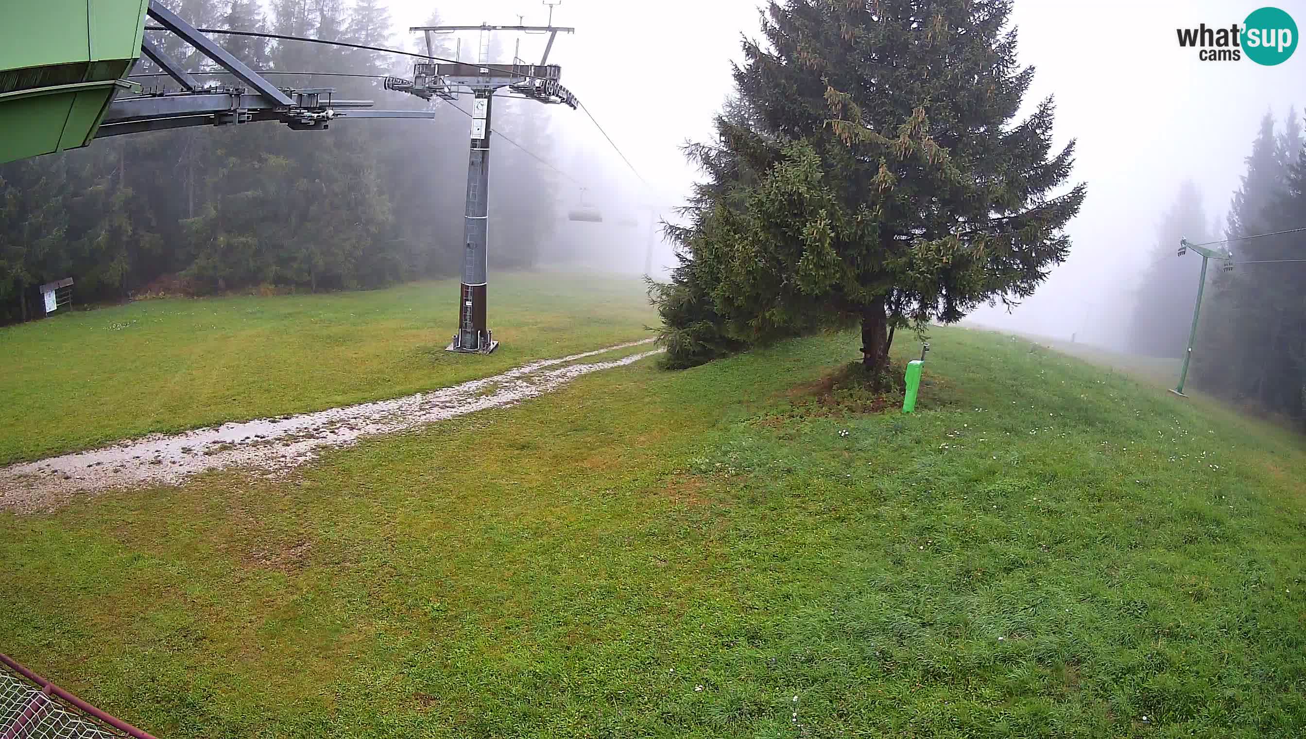 Centre de ski de Cerkno webcam Lom – Slovénie
