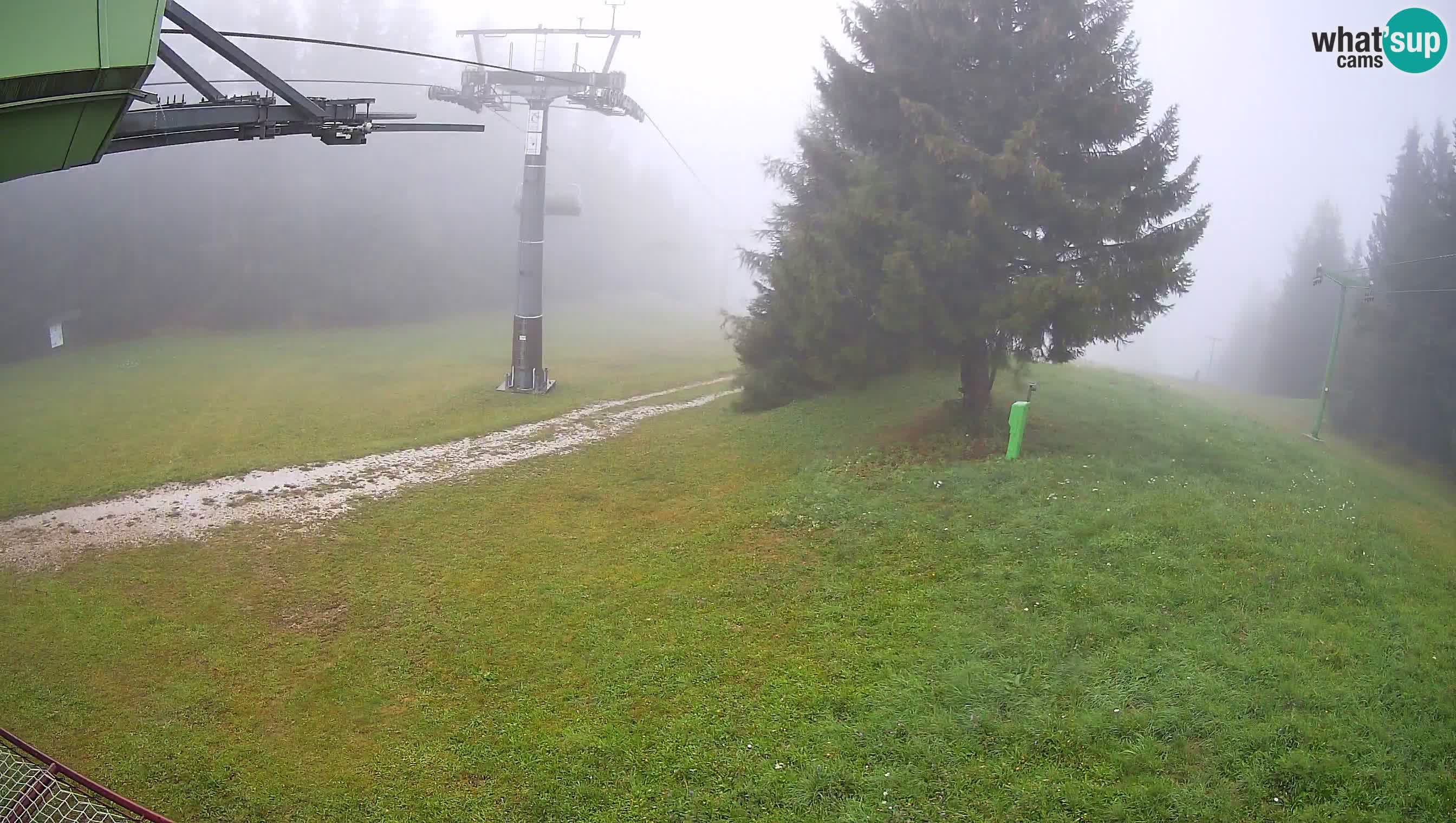 Centre de ski de Cerkno webcam Lom – Slovénie
