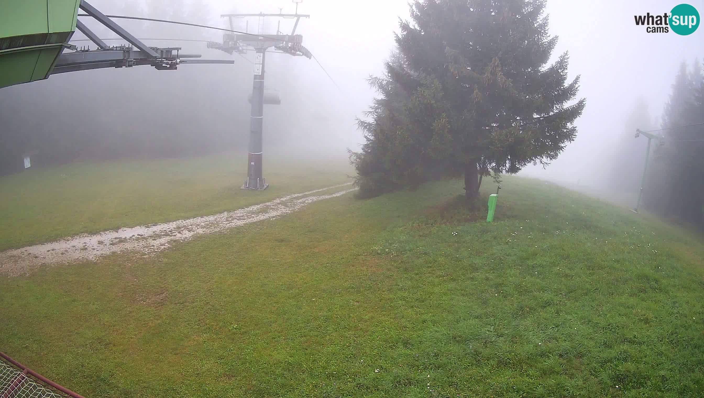 Skijalište Cerkno web kamera Lom – Slovenija