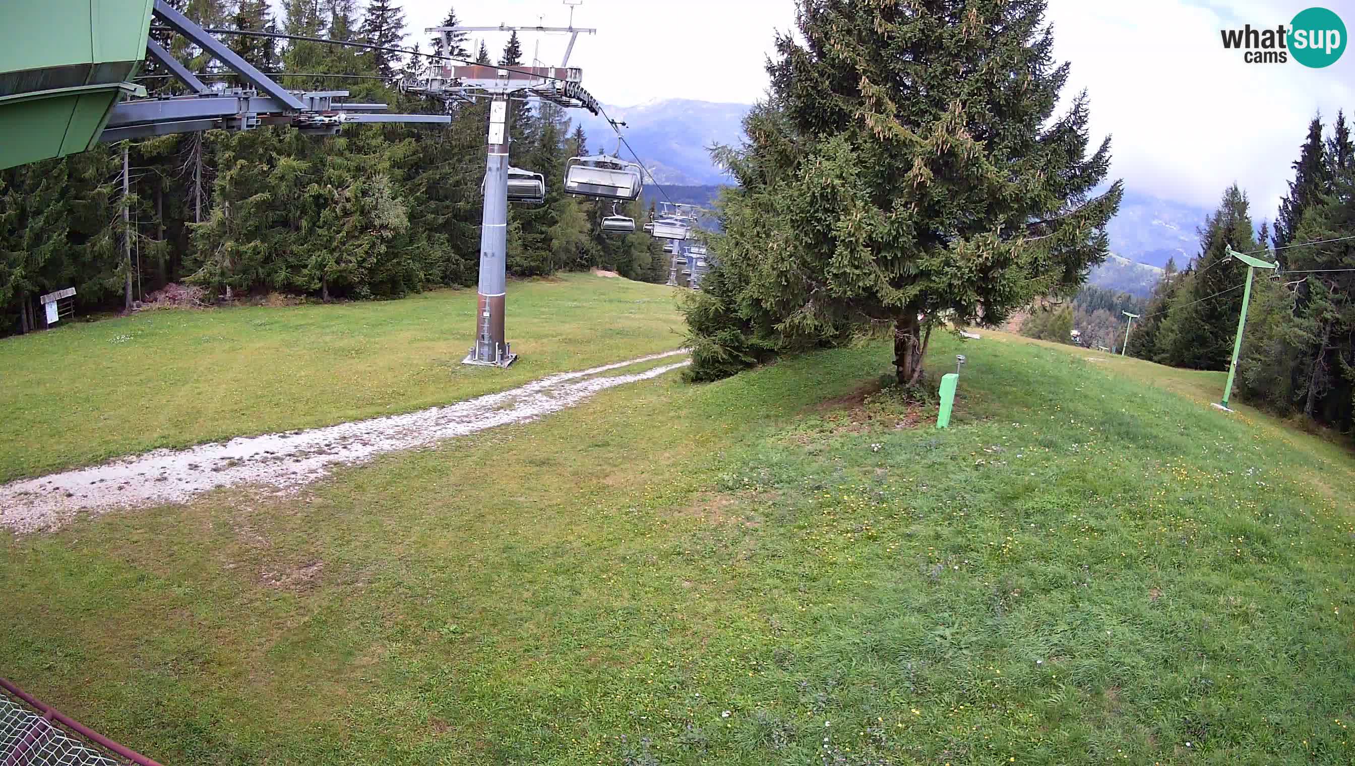 Centre de ski de Cerkno webcam Lom – Slovénie