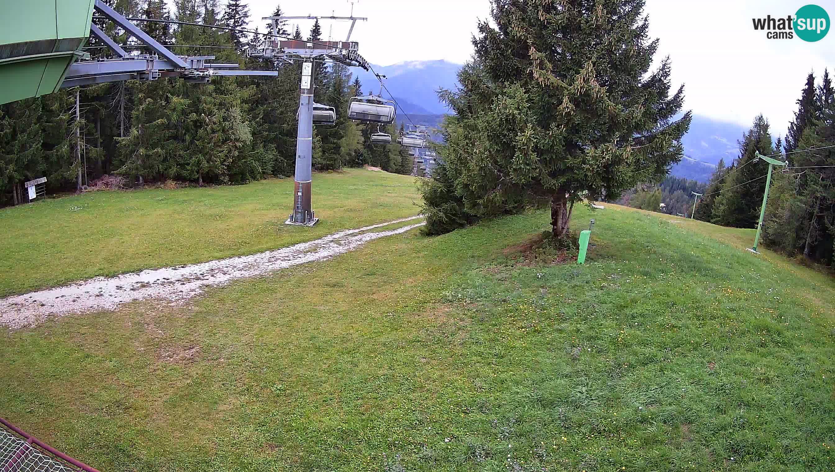 Smušišče Cerkno spletna kamera Lom zgornja proga