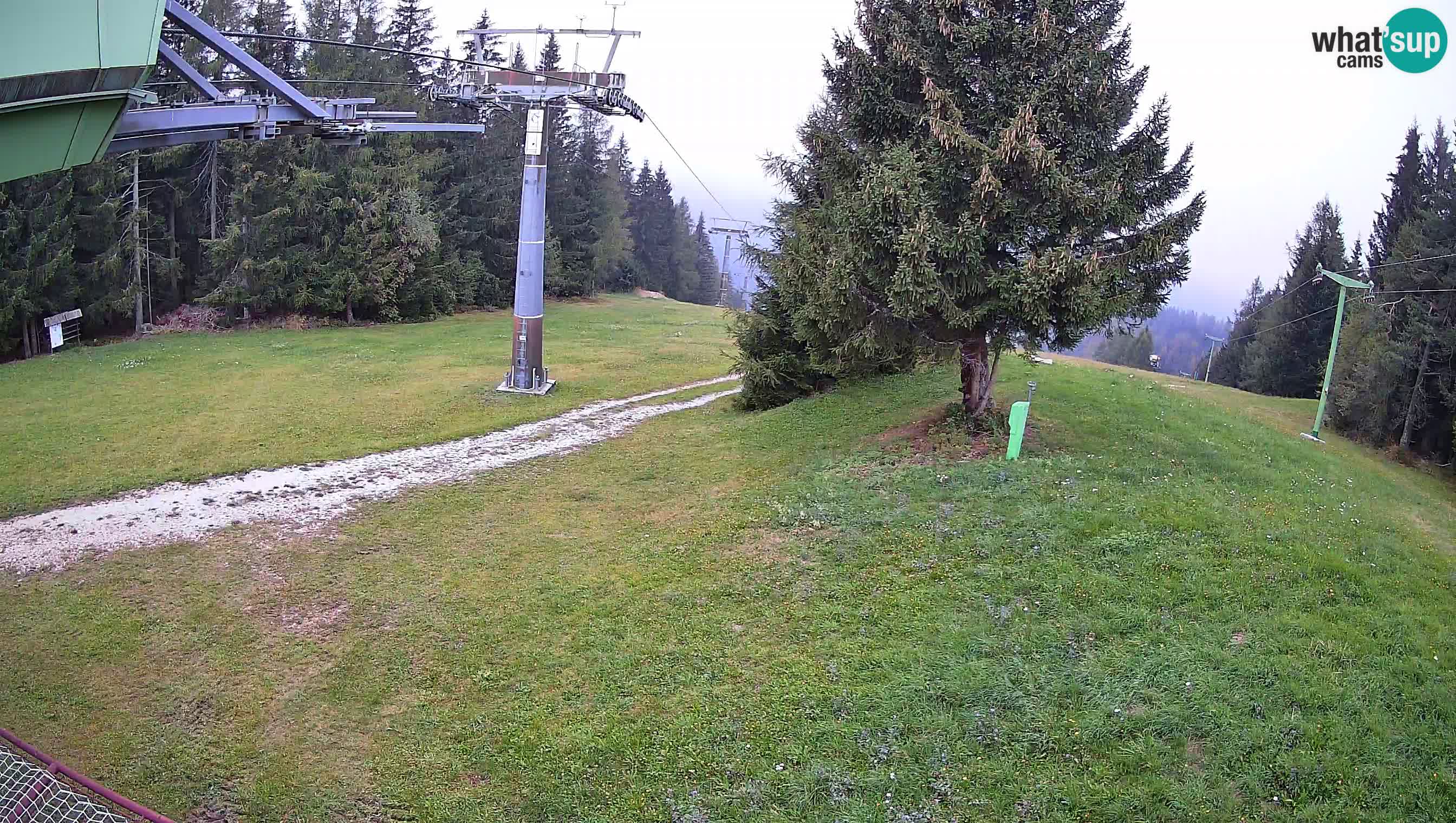 Centre de ski de Cerkno webcam Lom – Slovénie