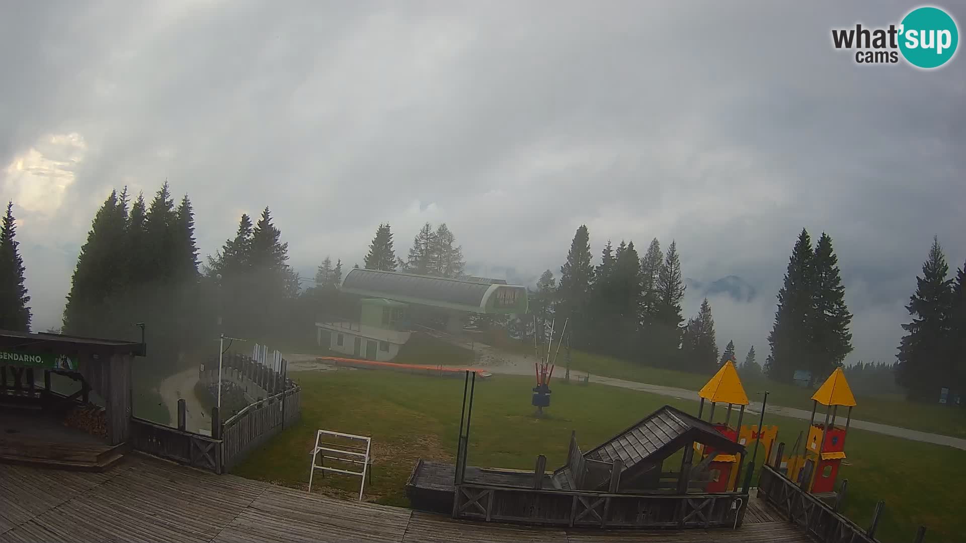 Webcam de la station de ski des Alpes slovènes à Cerkno Počivalo