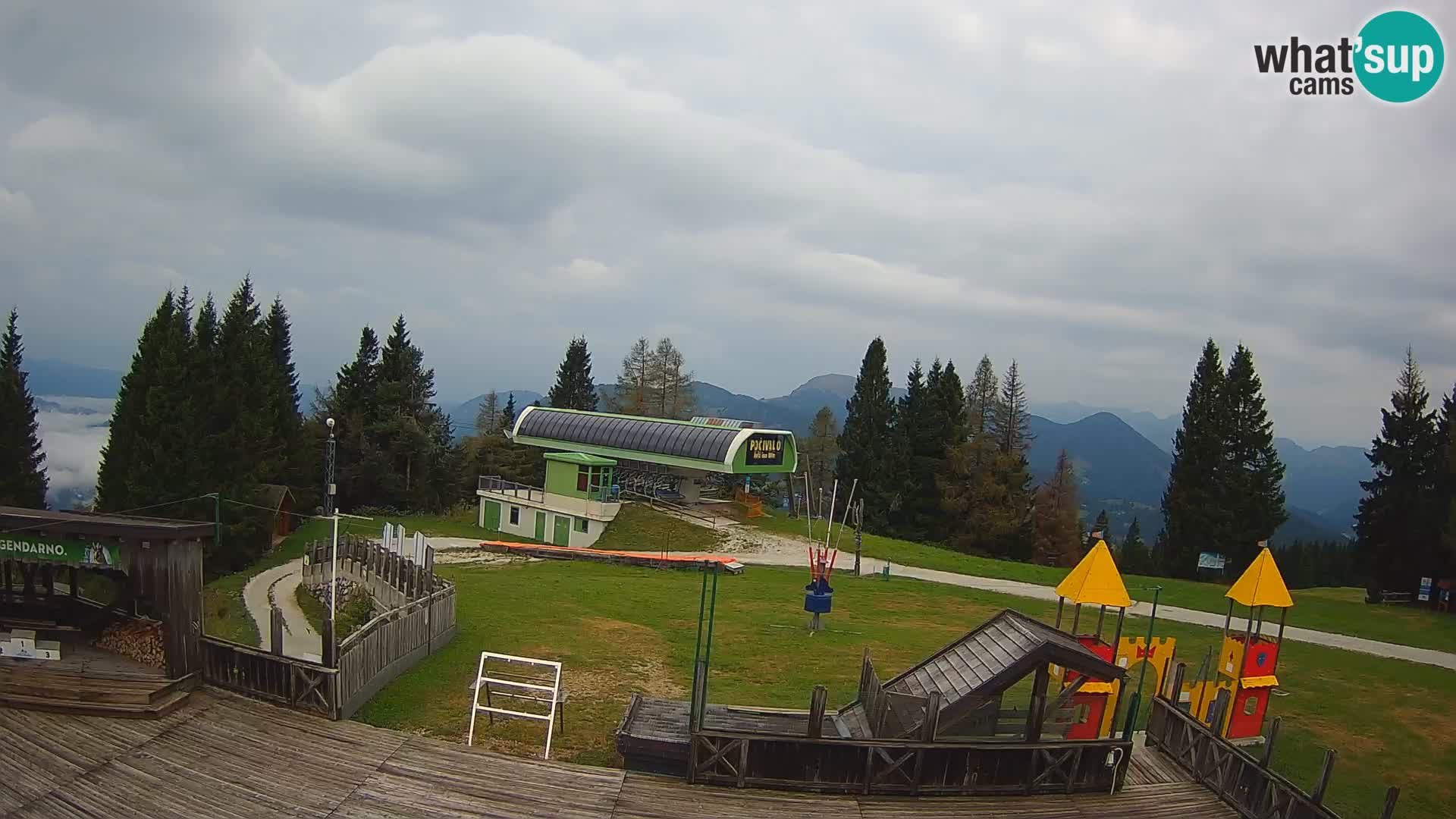 Alpska Perla Ski center Cerkno Počivalo webcam – Slovenia