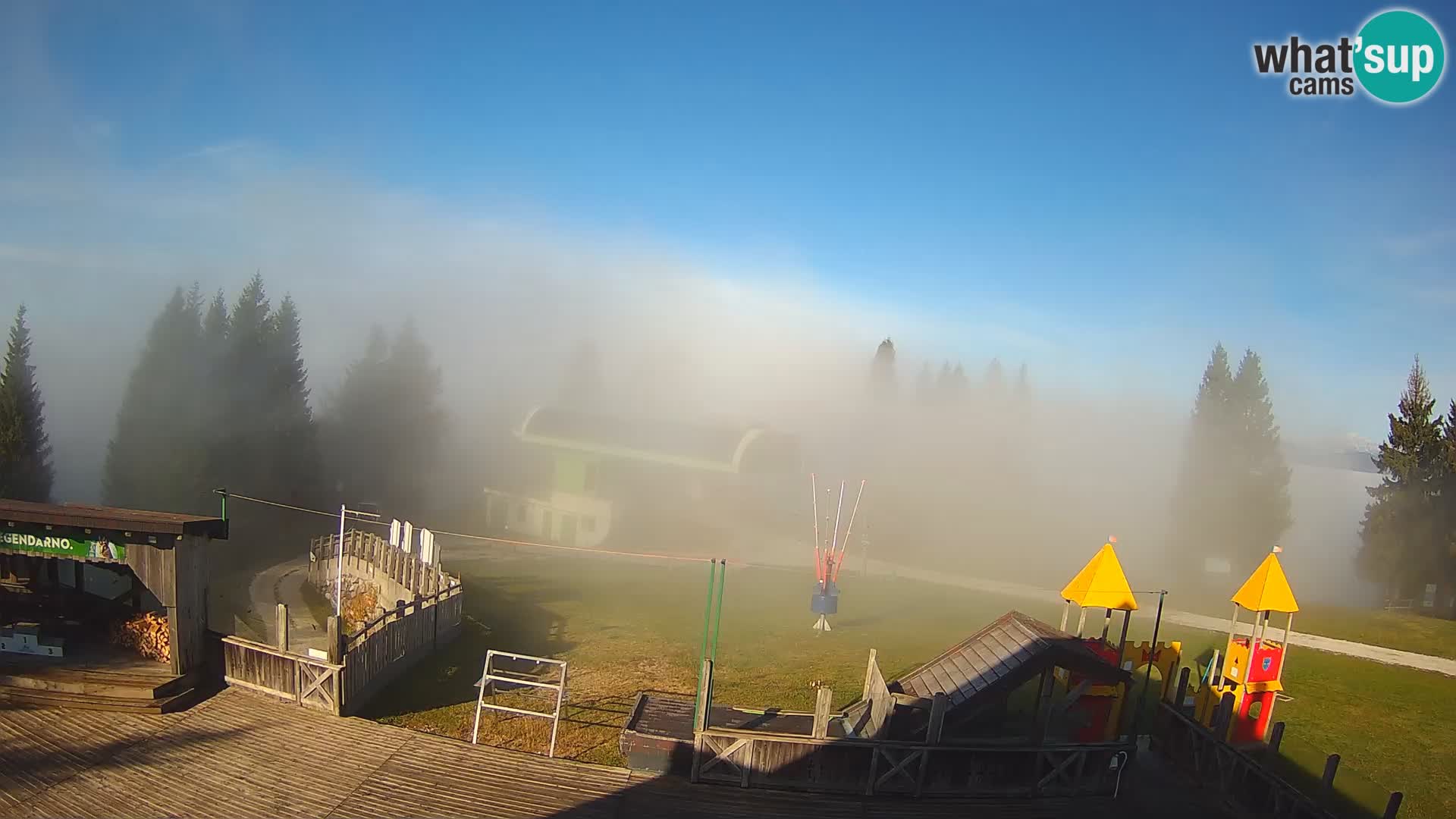 Webcam de la station de ski des Alpes slovènes à Cerkno Počivalo