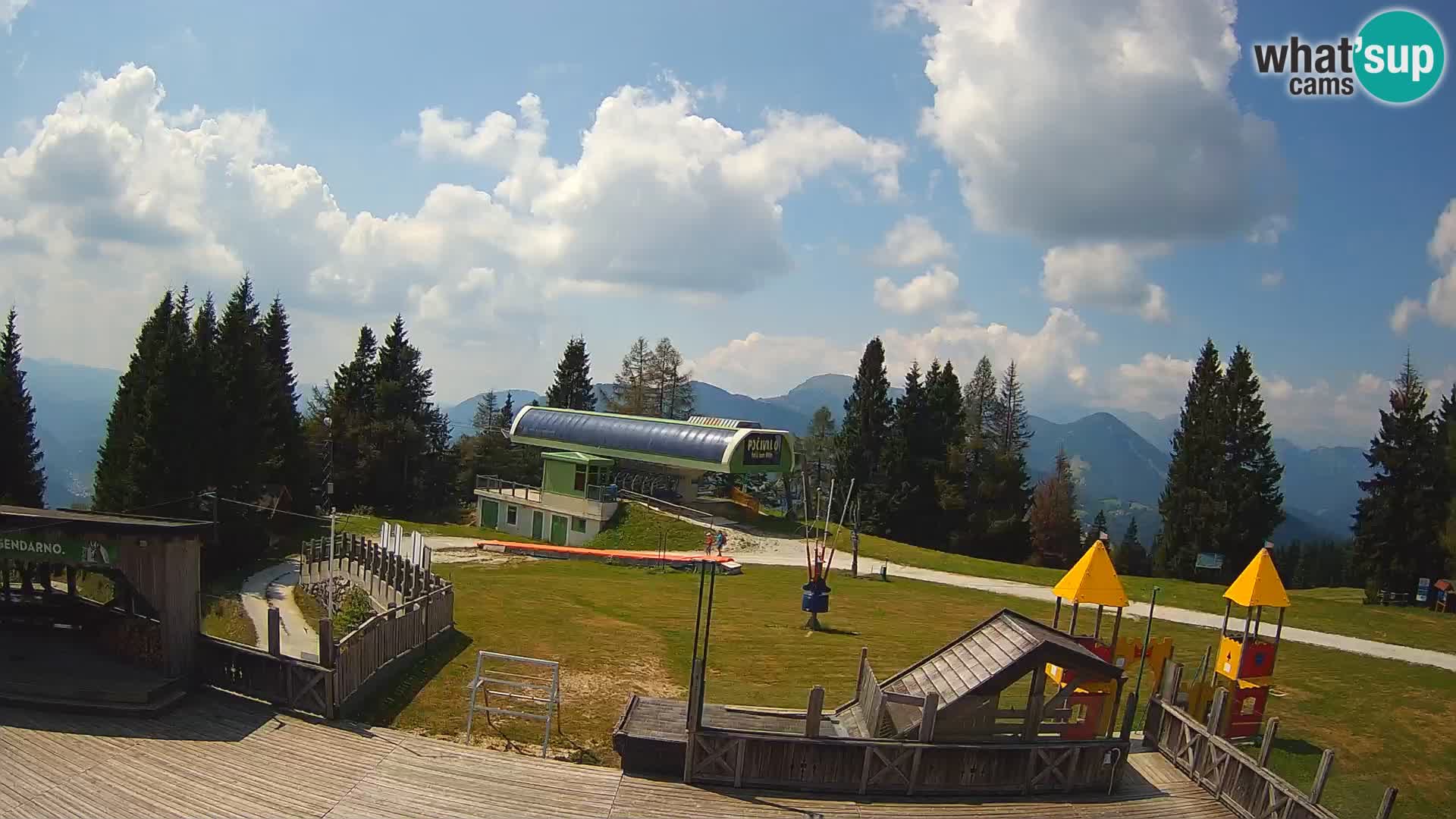 Alpska Perla Ski center Cerkno Počivalo webcam – Slovenia