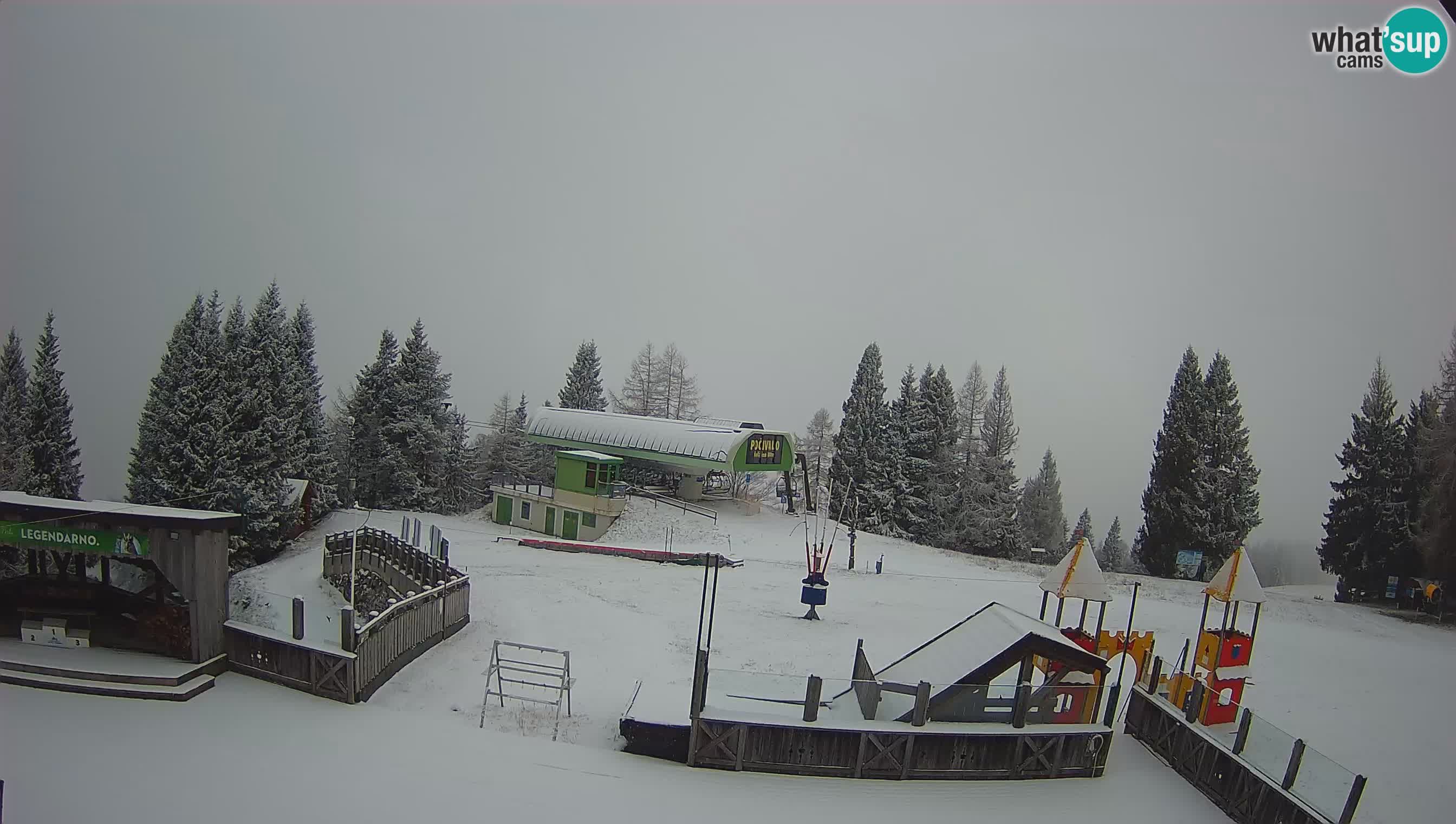 Alpska Perla Ski hotel Cerkno Počivalo webcam – Slovenia