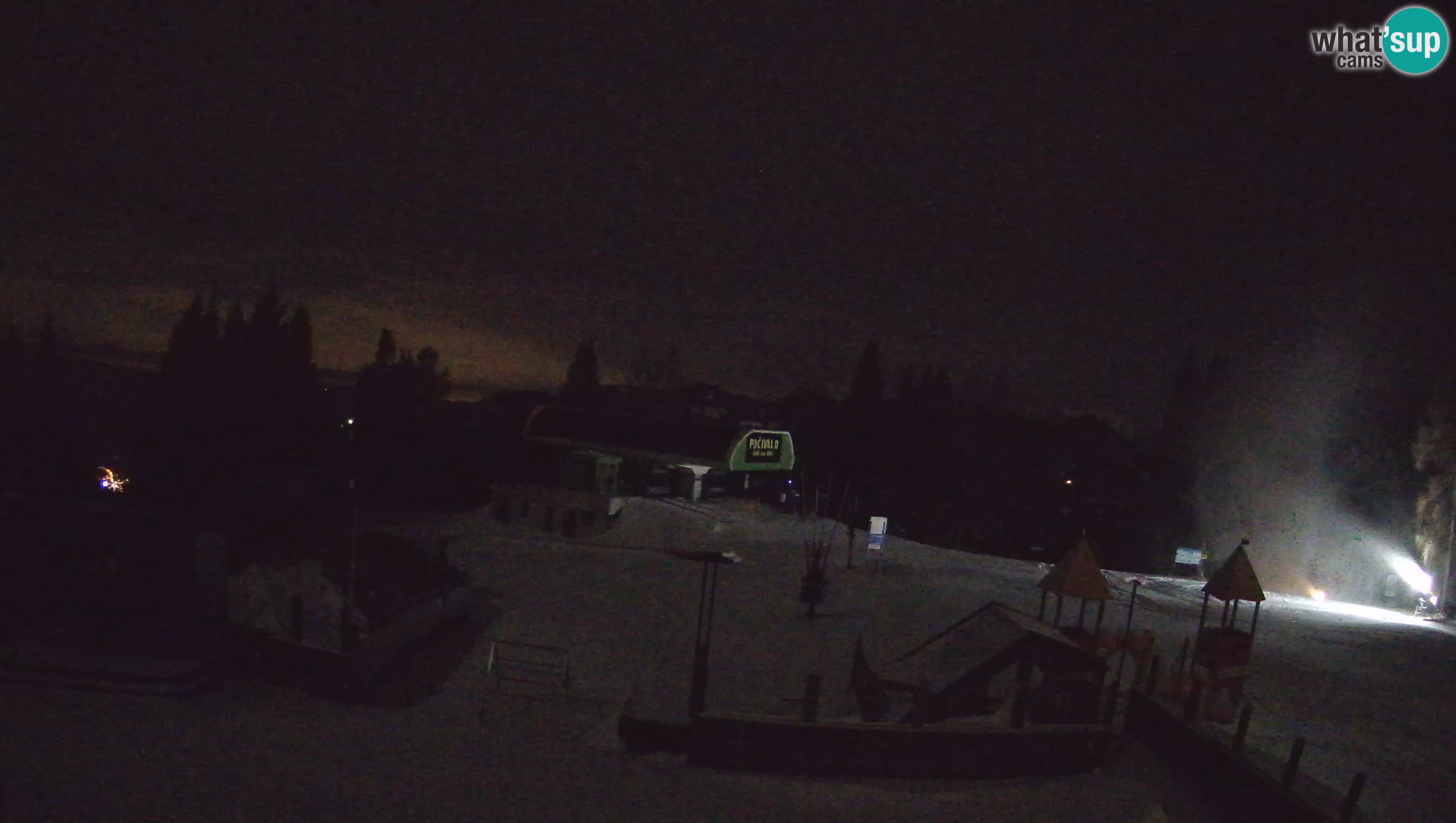 Webcam de la station de ski des Alpes slovènes à Cerkno Počivalo