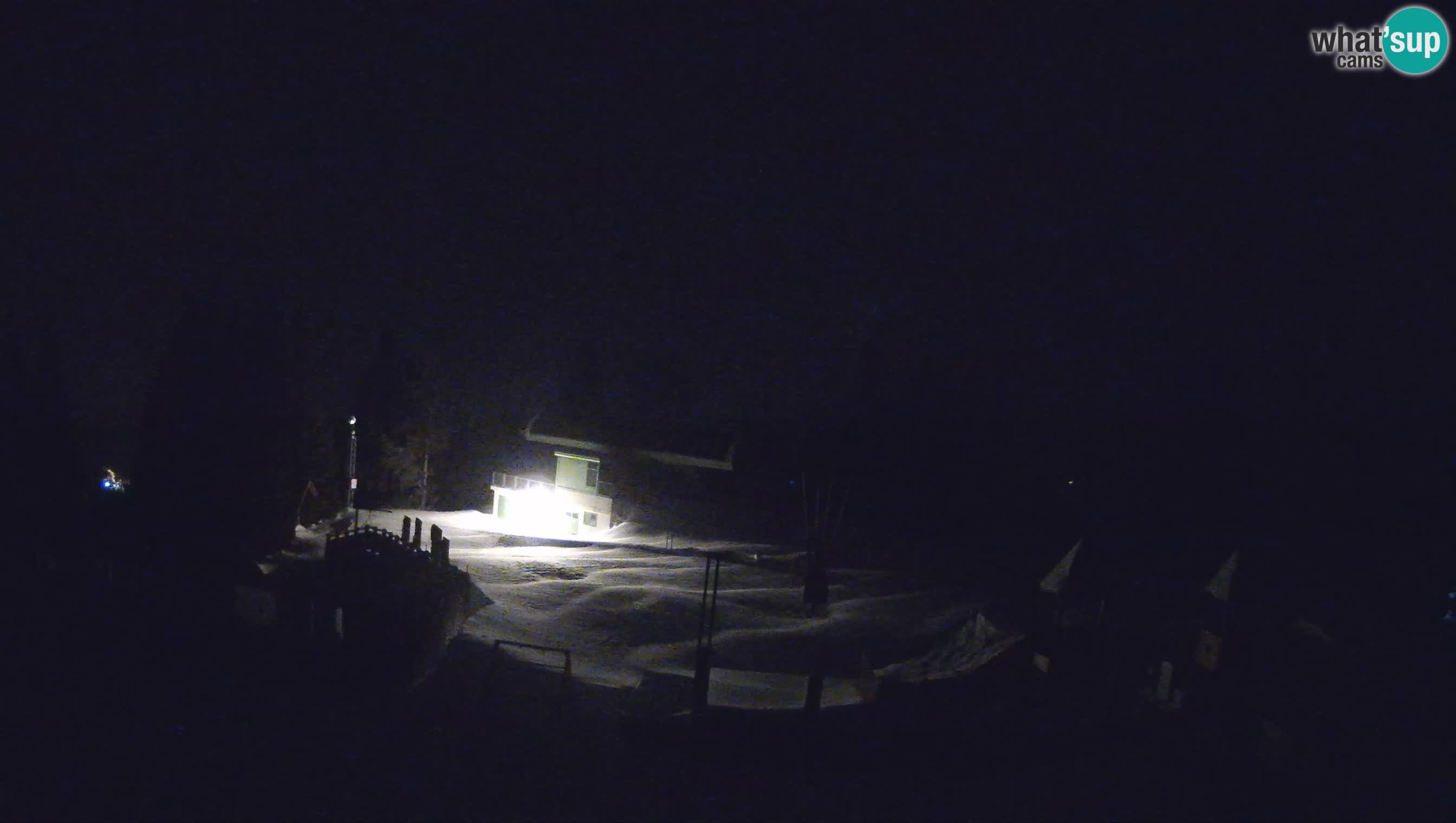 Webcam de la station de ski des Alpes slovènes à Cerkno Počivalo