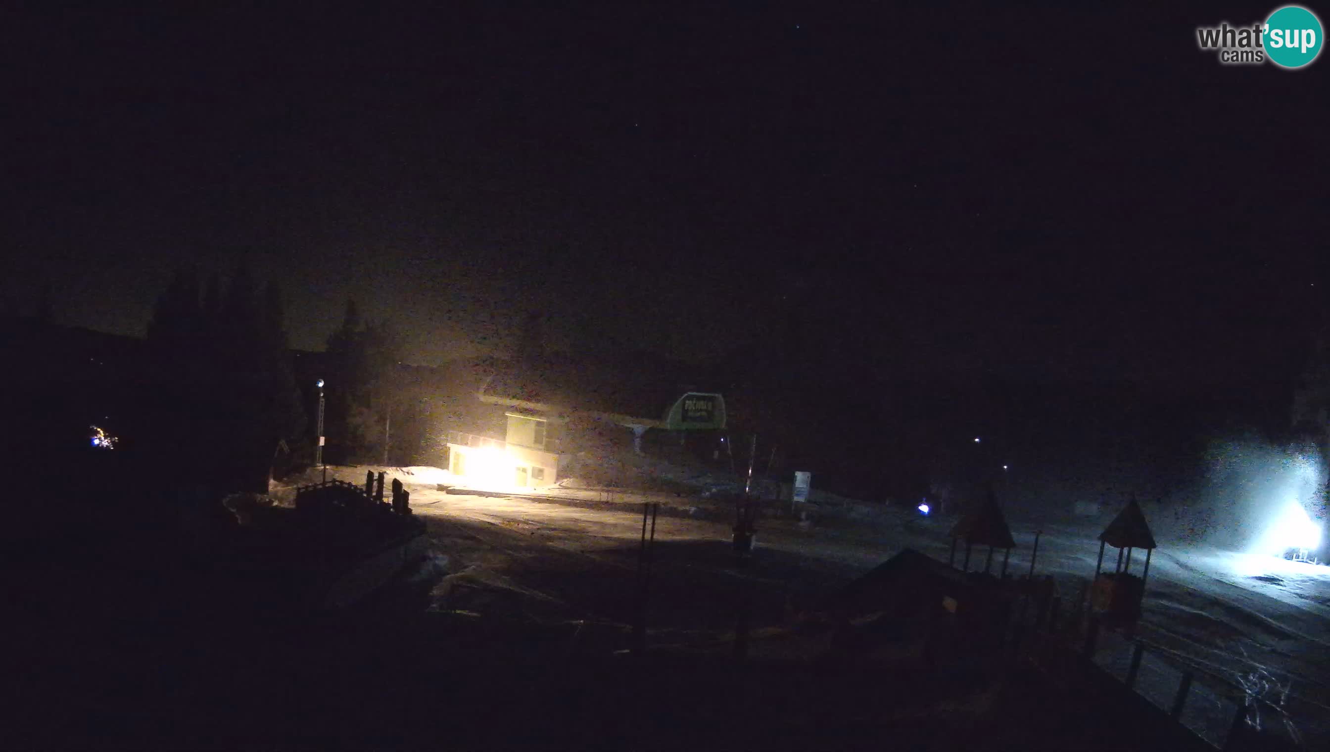 Webcam de la station de ski des Alpes slovènes à Cerkno Počivalo