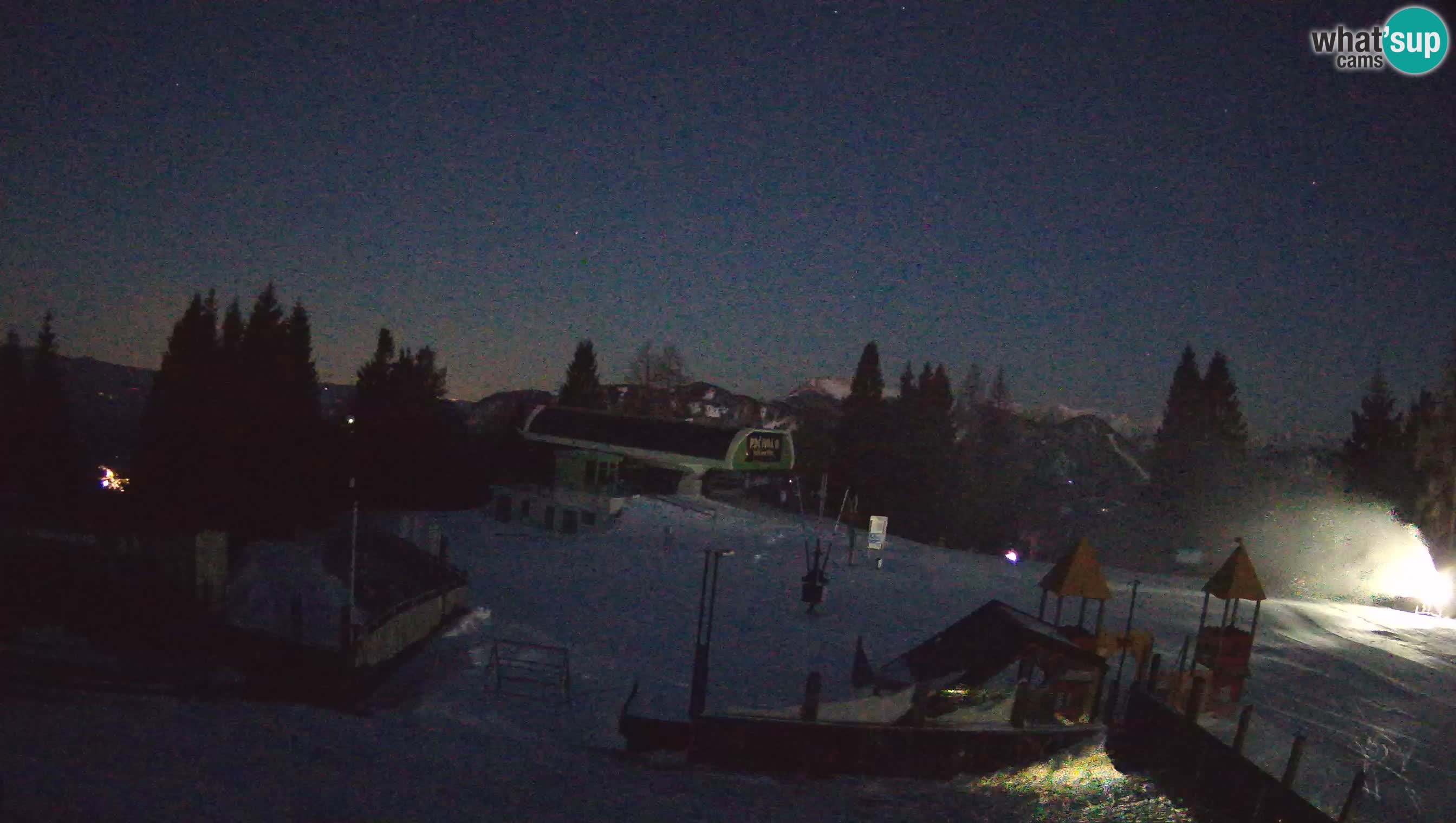 Webcam de la station de ski des Alpes slovènes à Cerkno Počivalo