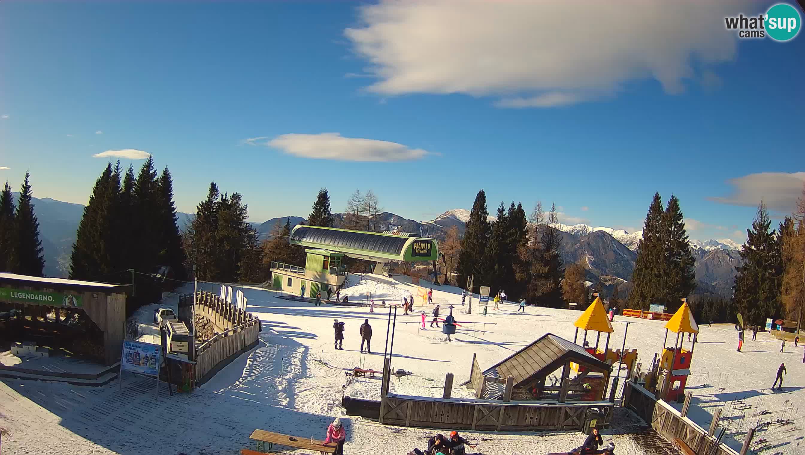 Alpska Perla Skijalište Cerkno Počivalo web kamera – Slovenija