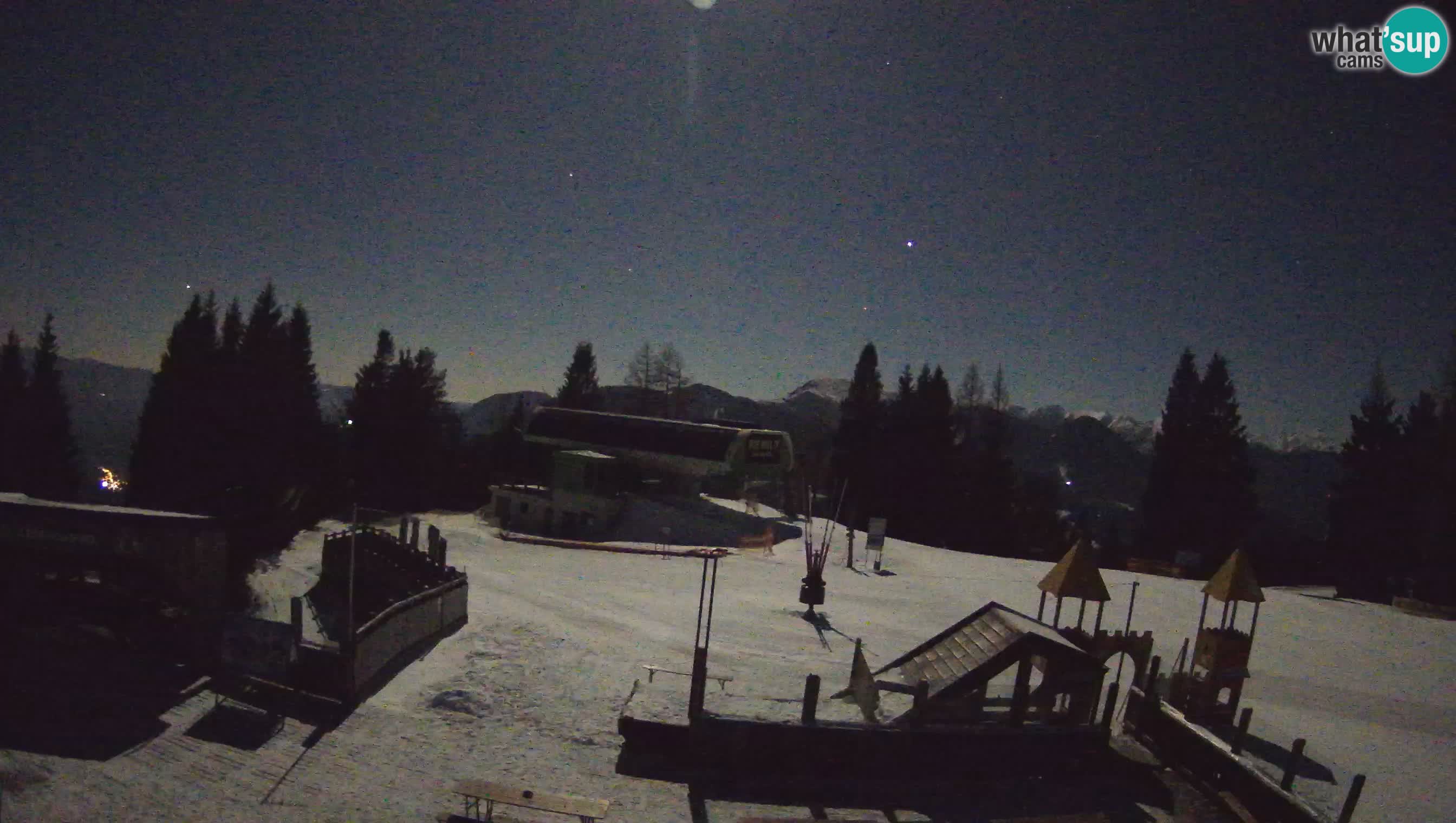 Webcam de la station de ski des Alpes slovènes à Cerkno Počivalo