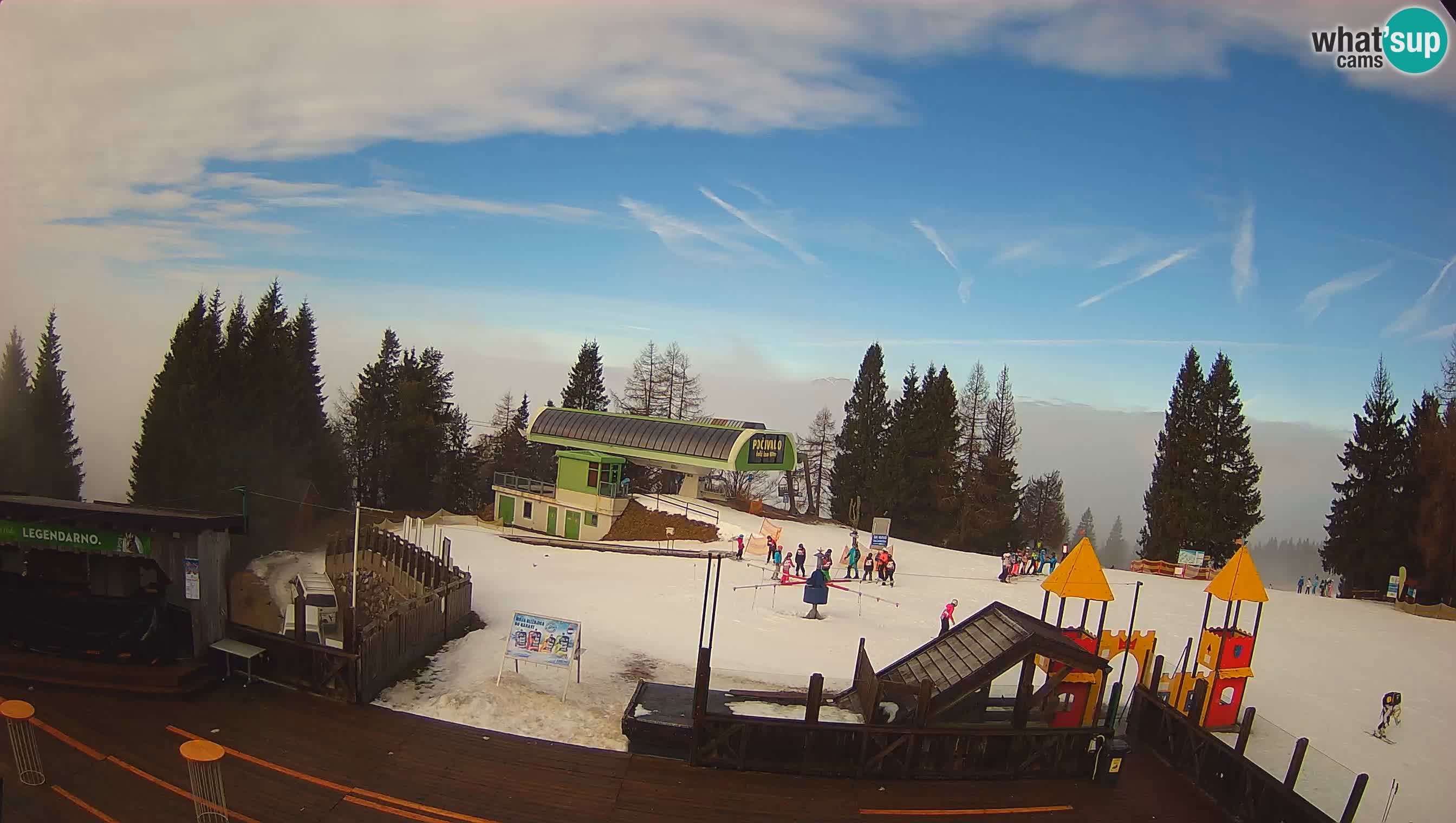 Alpska Perla Ski center Cerkno Počivalo webcam – Slovenia