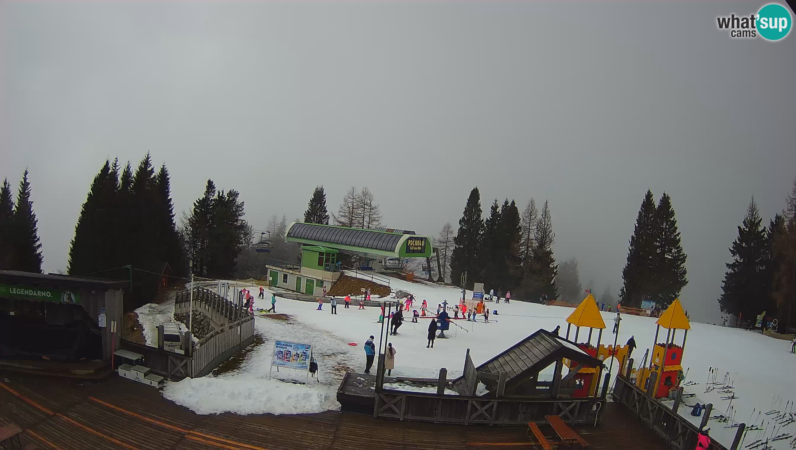 Alpska Perla Ski hotel Cerkno Počivalo webcam – Slovenia