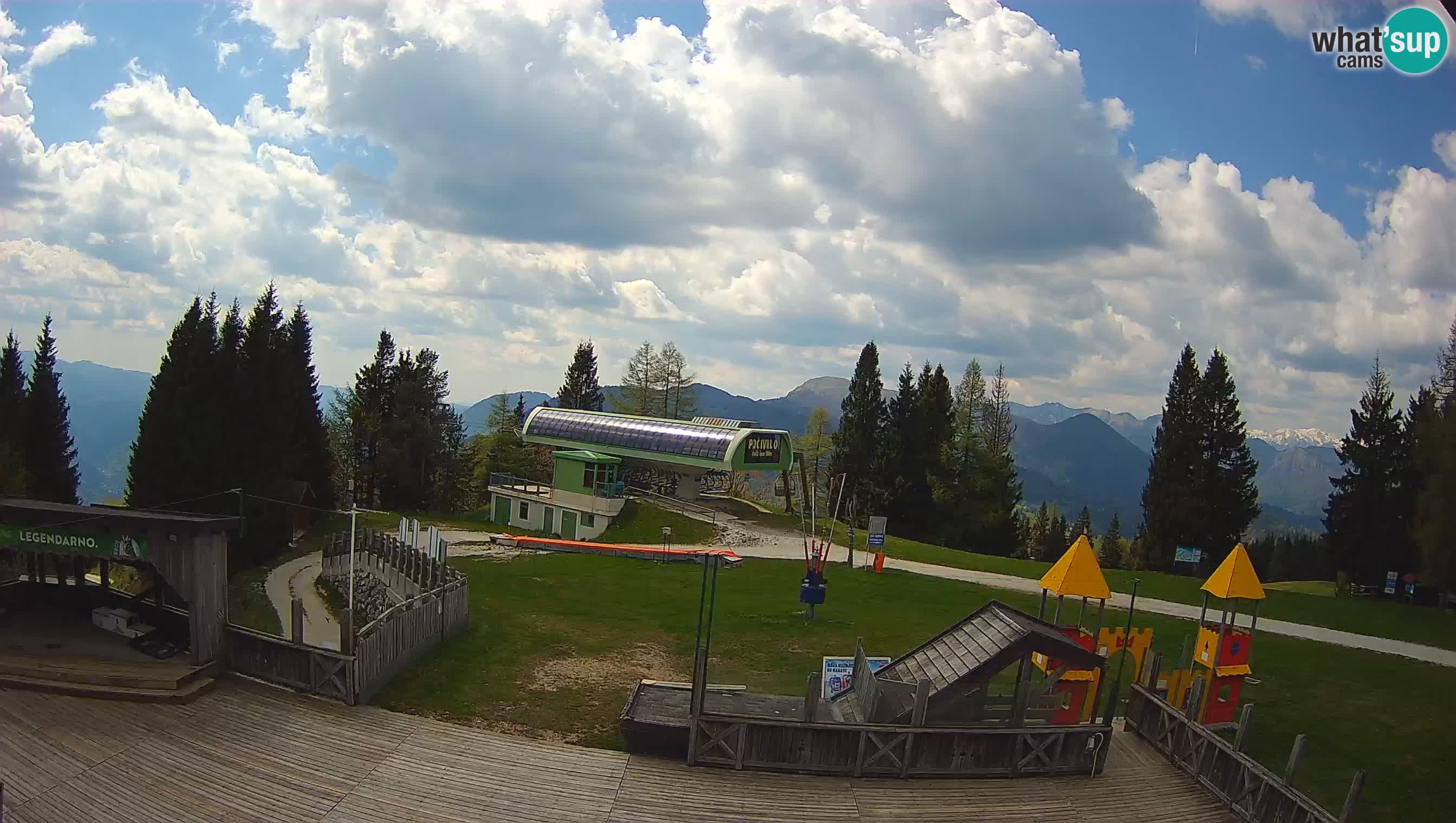 Webcam de la station de ski des Alpes slovènes à Cerkno Počivalo
