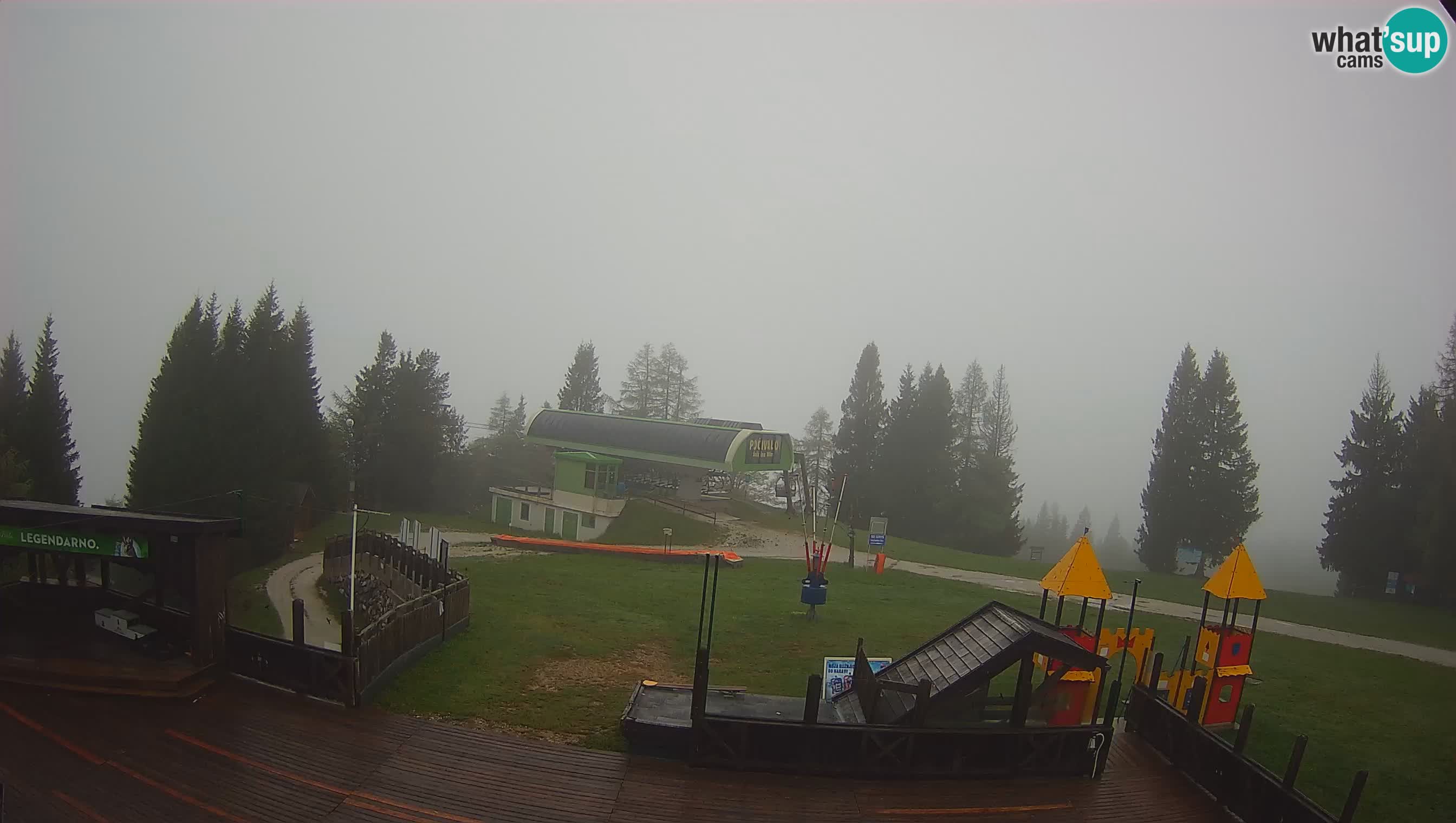 Webcam de la station de ski des Alpes slovènes à Cerkno Počivalo