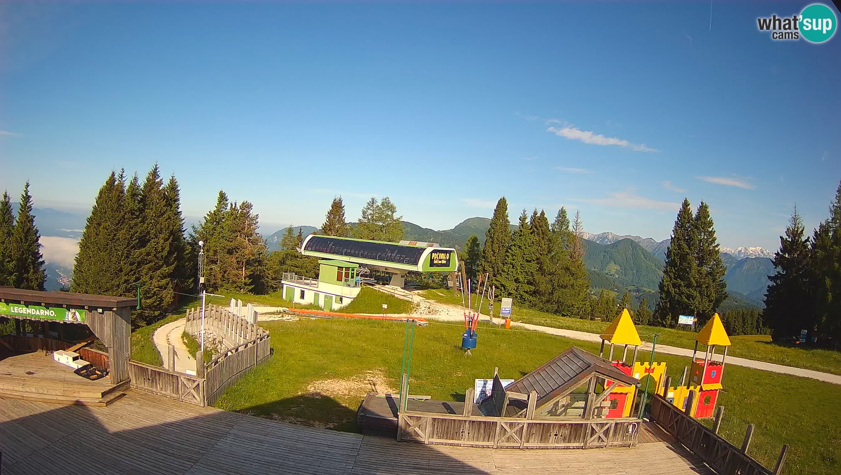 Alpska Perla Skijalište Cerkno Počivalo web kamera – Slovenija