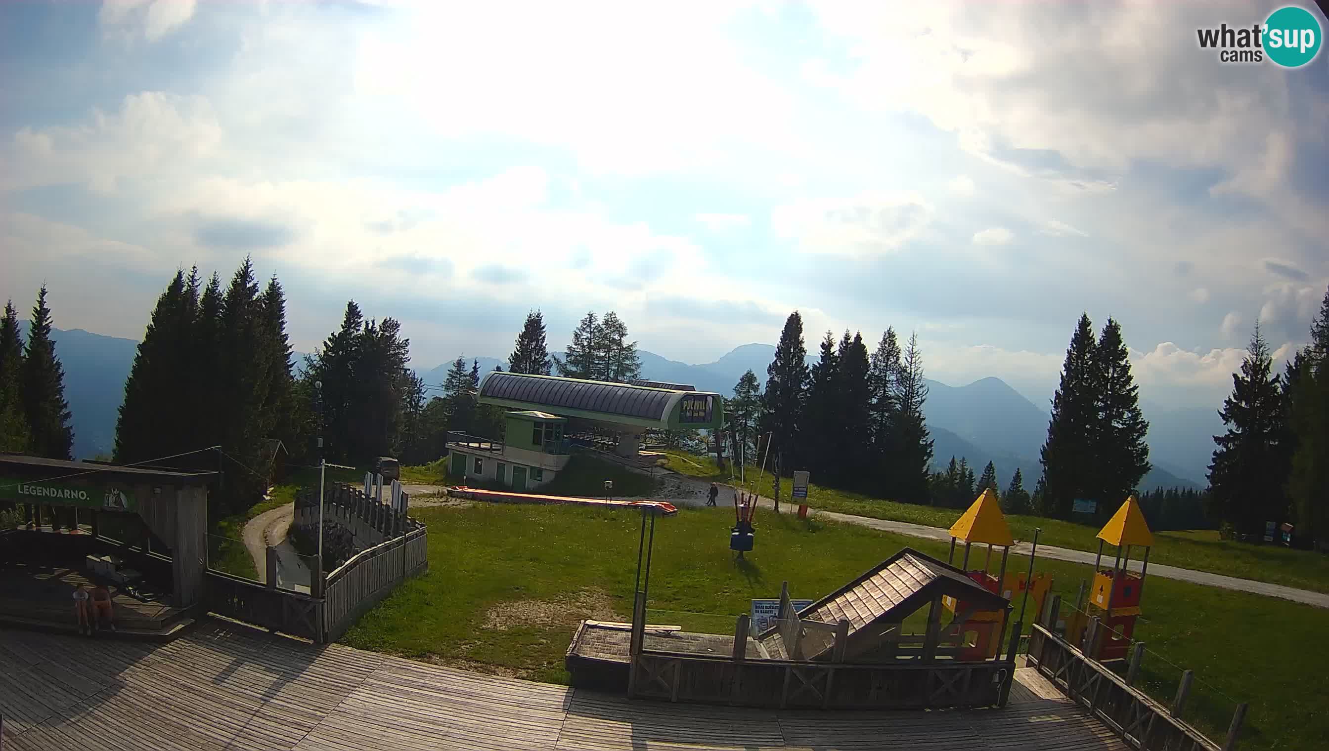 Alpska Perla Ski center Cerkno Počivalo webcam – Slovenia