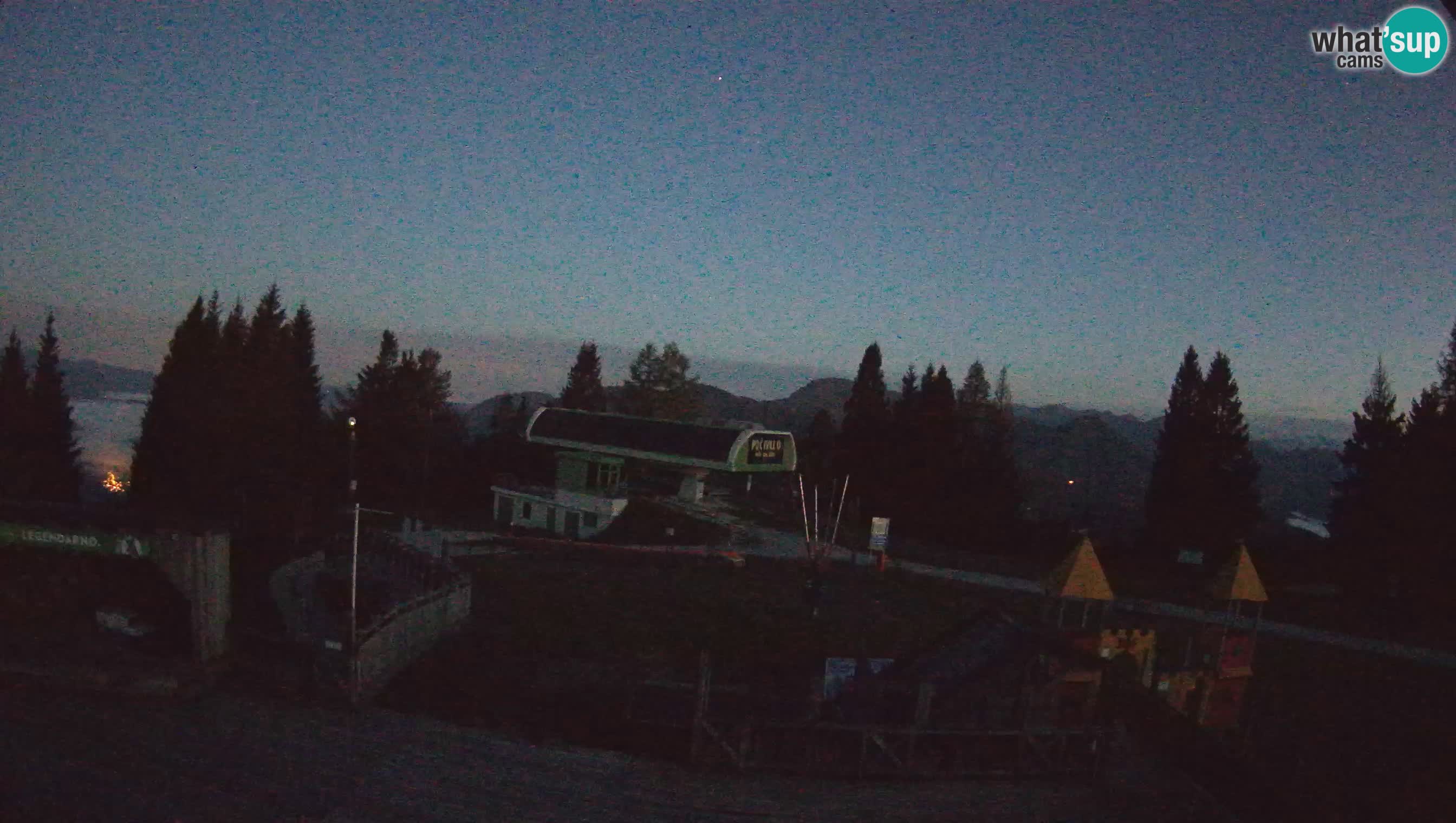 Webcam de la station de ski des Alpes slovènes à Cerkno Počivalo