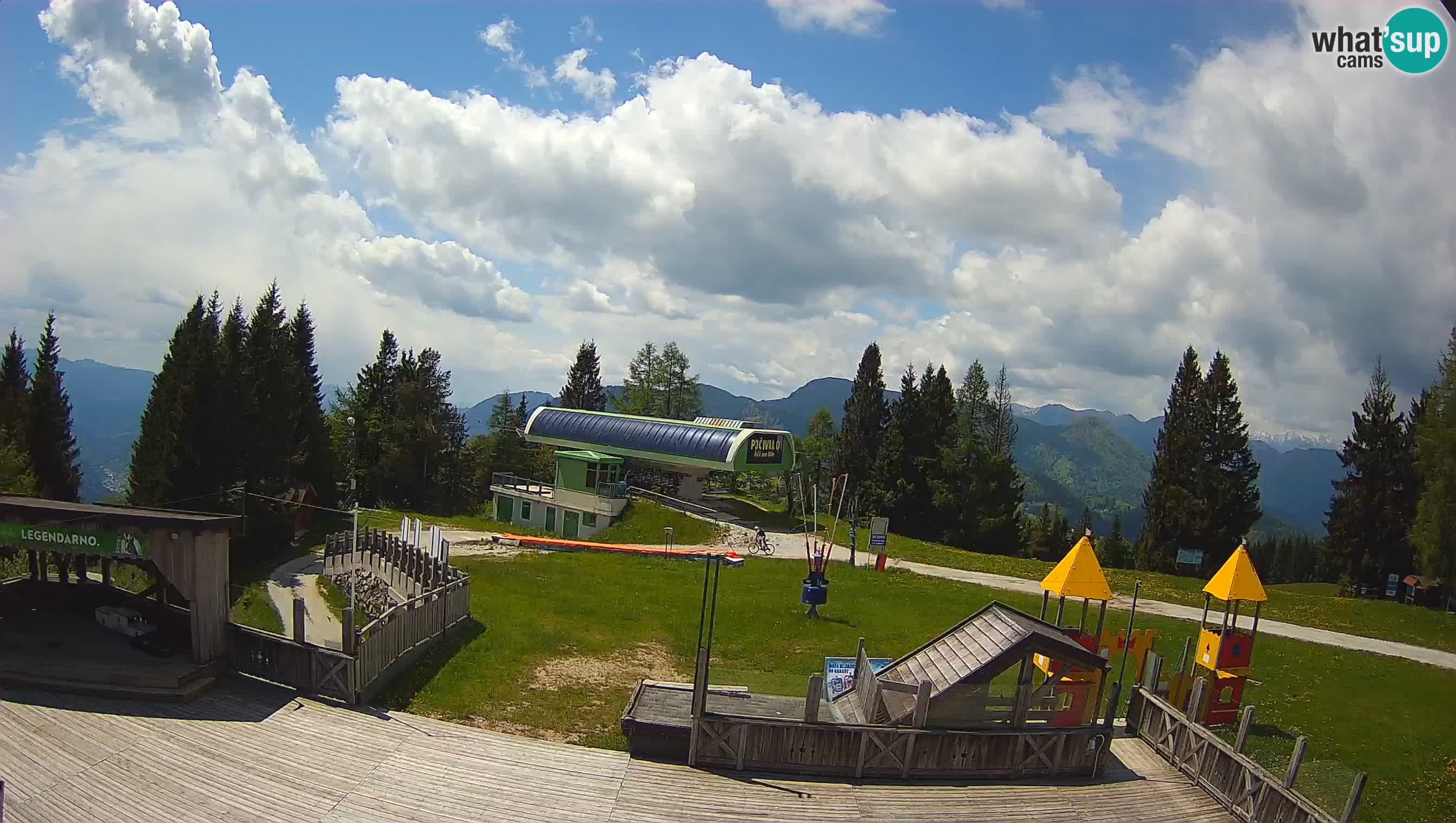 Webcam de la station de ski des Alpes slovènes à Cerkno Počivalo