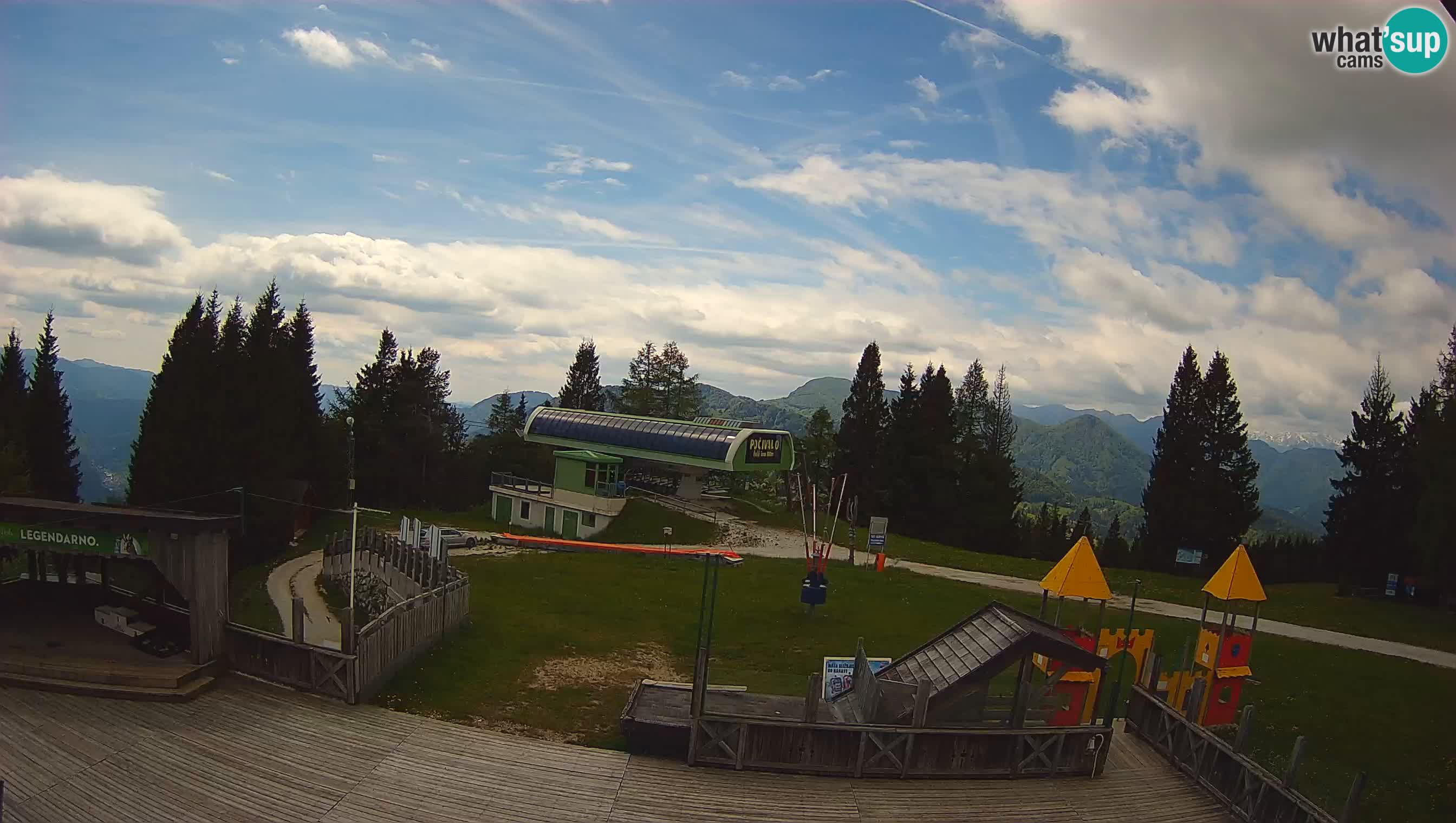 Alpska Perla Skijalište Cerkno Počivalo web kamera – Slovenija