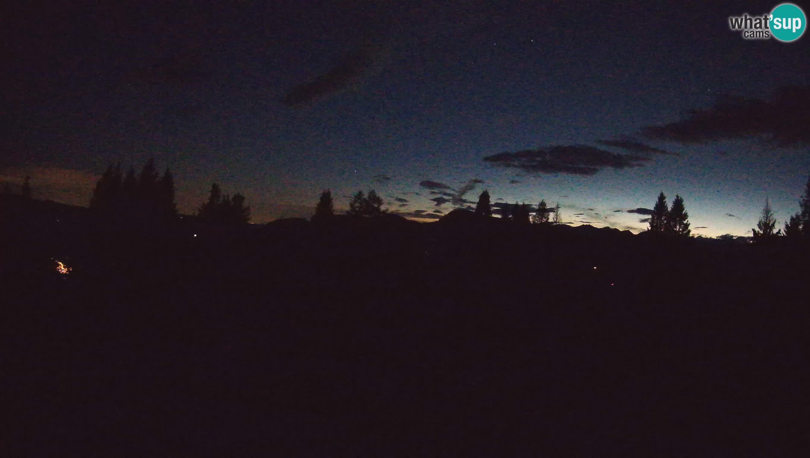 Webcam de la station de ski des Alpes slovènes à Cerkno Počivalo
