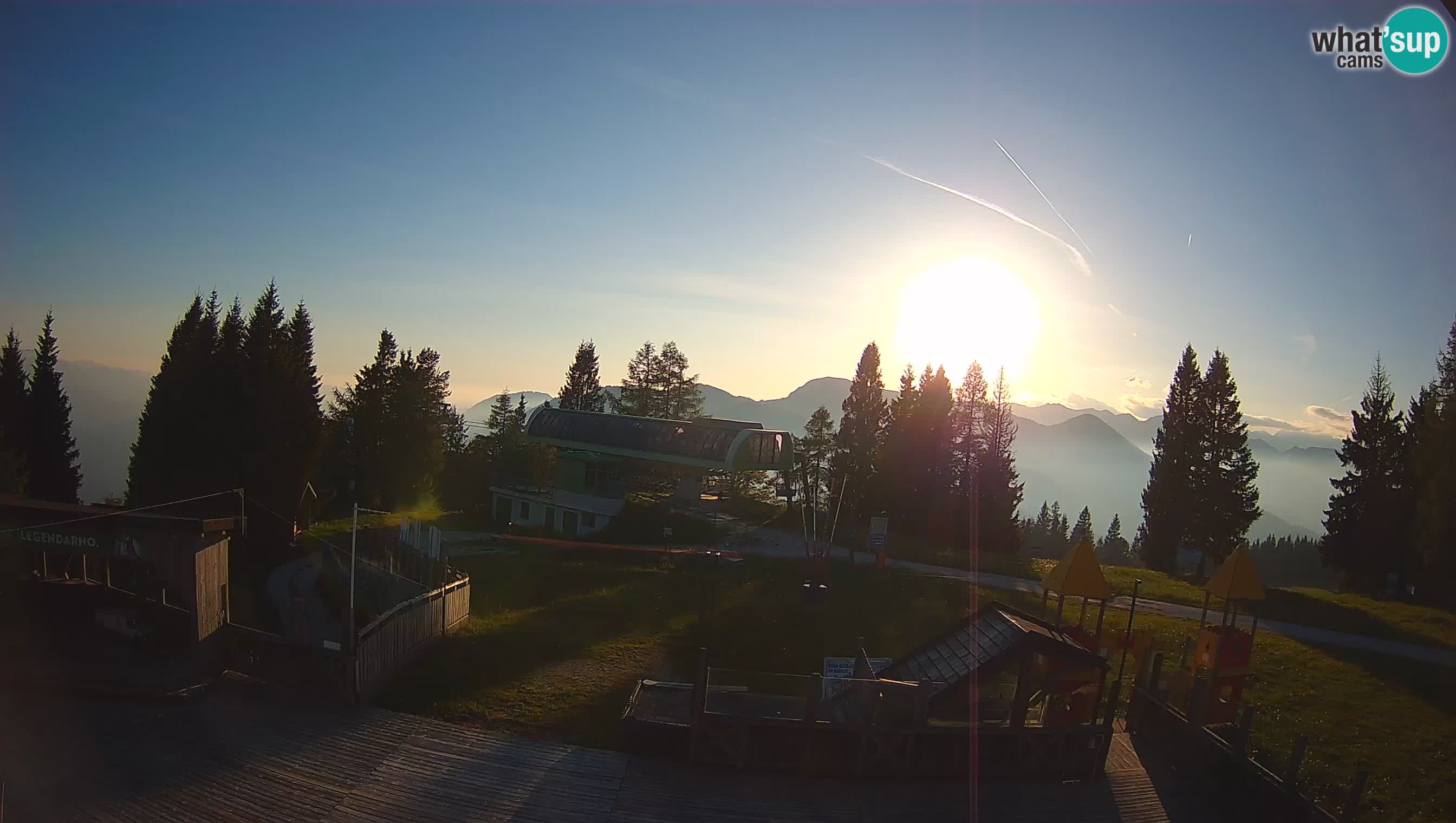 Webcam de la station de ski des Alpes slovènes à Cerkno Počivalo