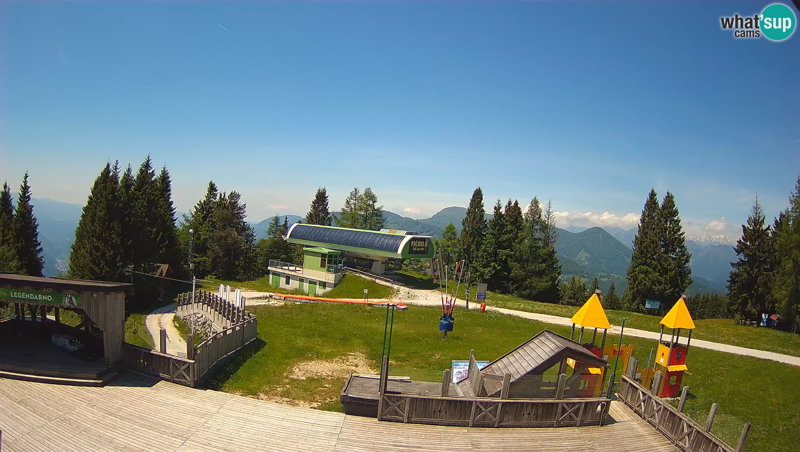 Alpska Perla Skijalište Cerkno Počivalo web kamera – Slovenija