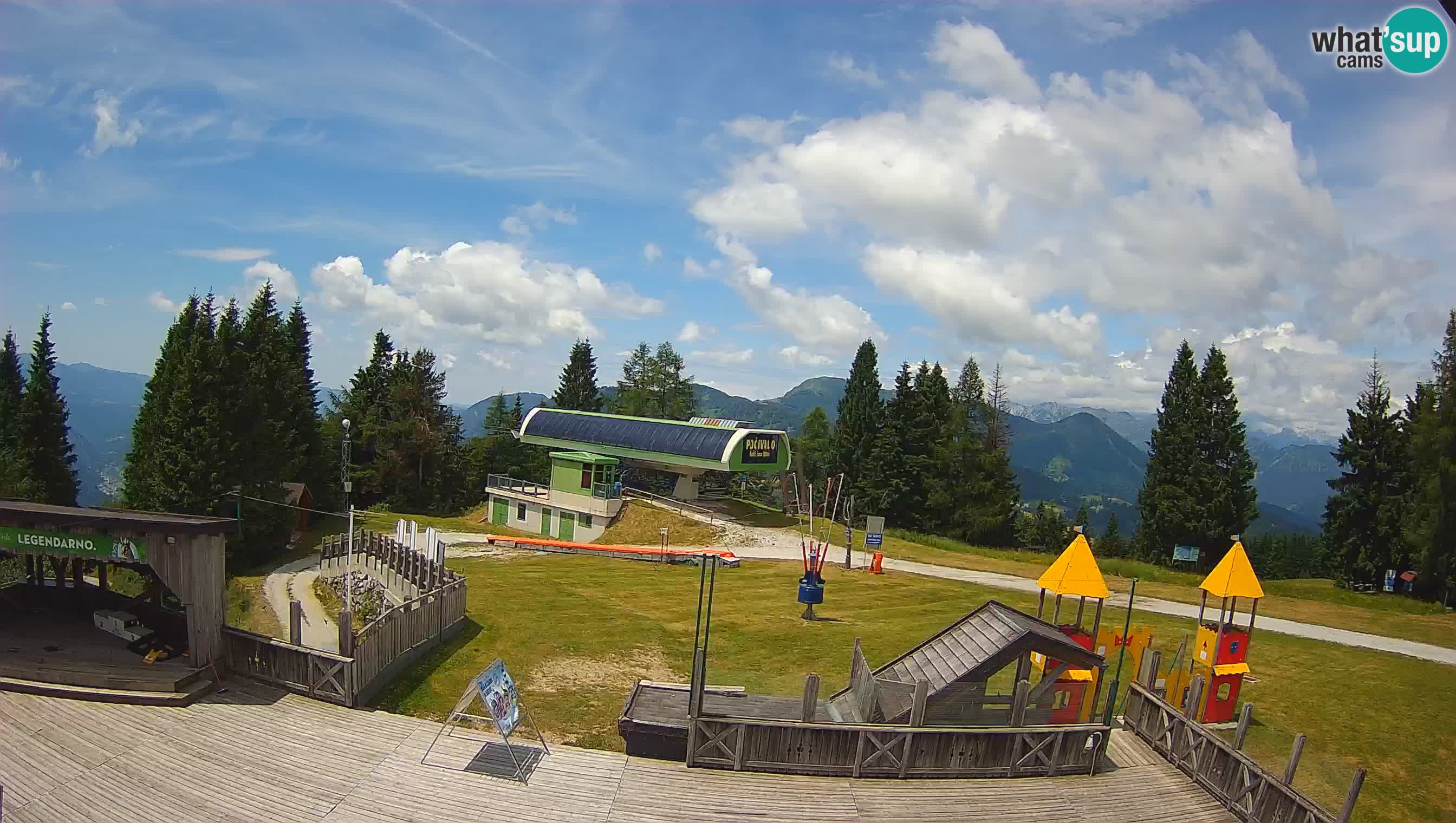 Alpska Perla Skijalište Cerkno Počivalo web kamera – Slovenija