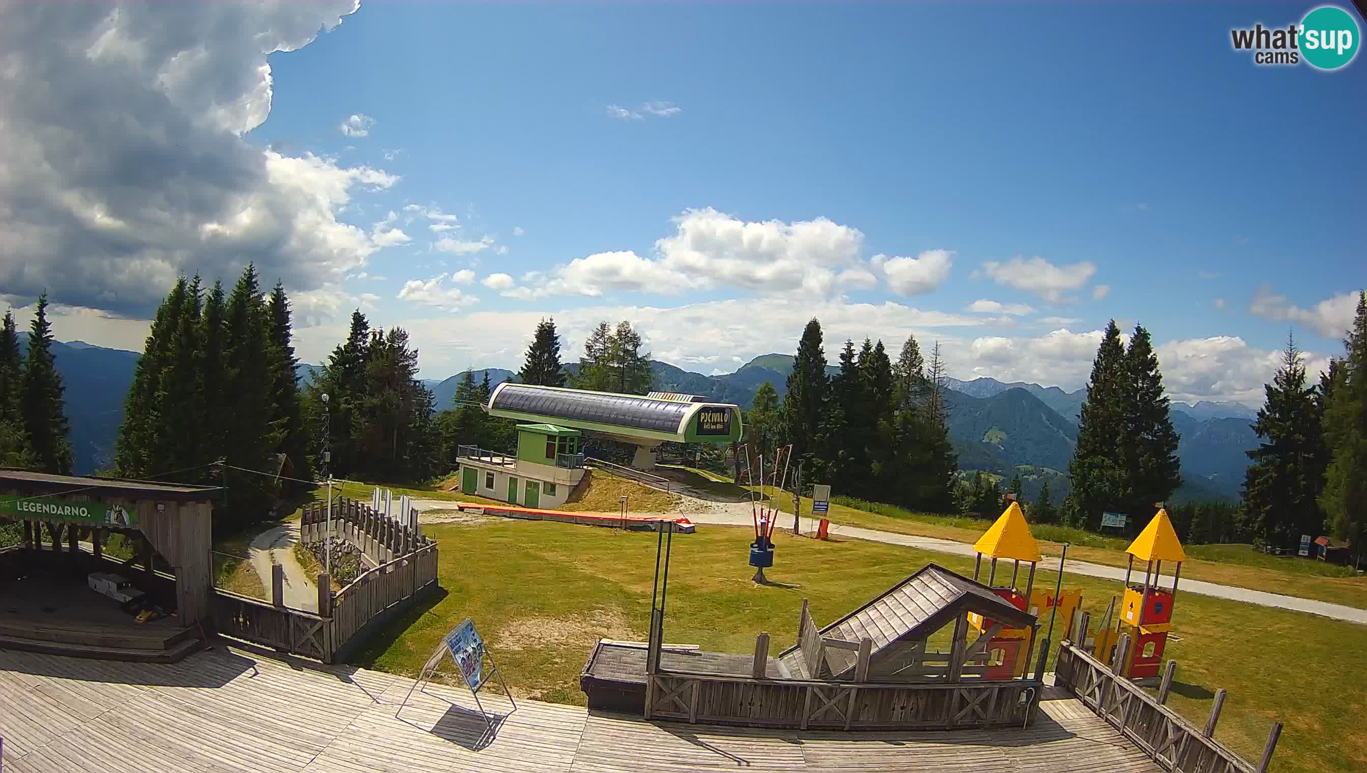 Alpska Perla Skijalište Cerkno Počivalo web kamera – Slovenija