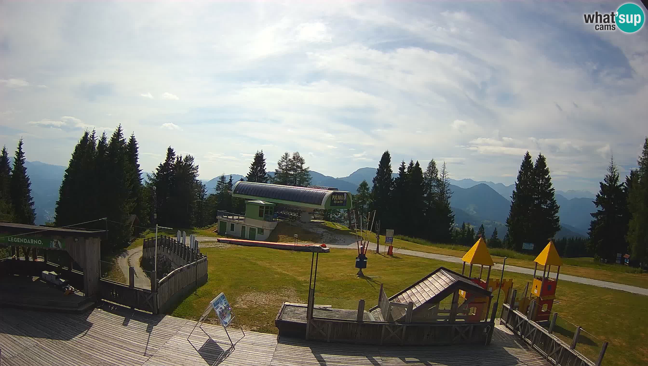 Webcam de la station de ski des Alpes slovènes à Cerkno Počivalo