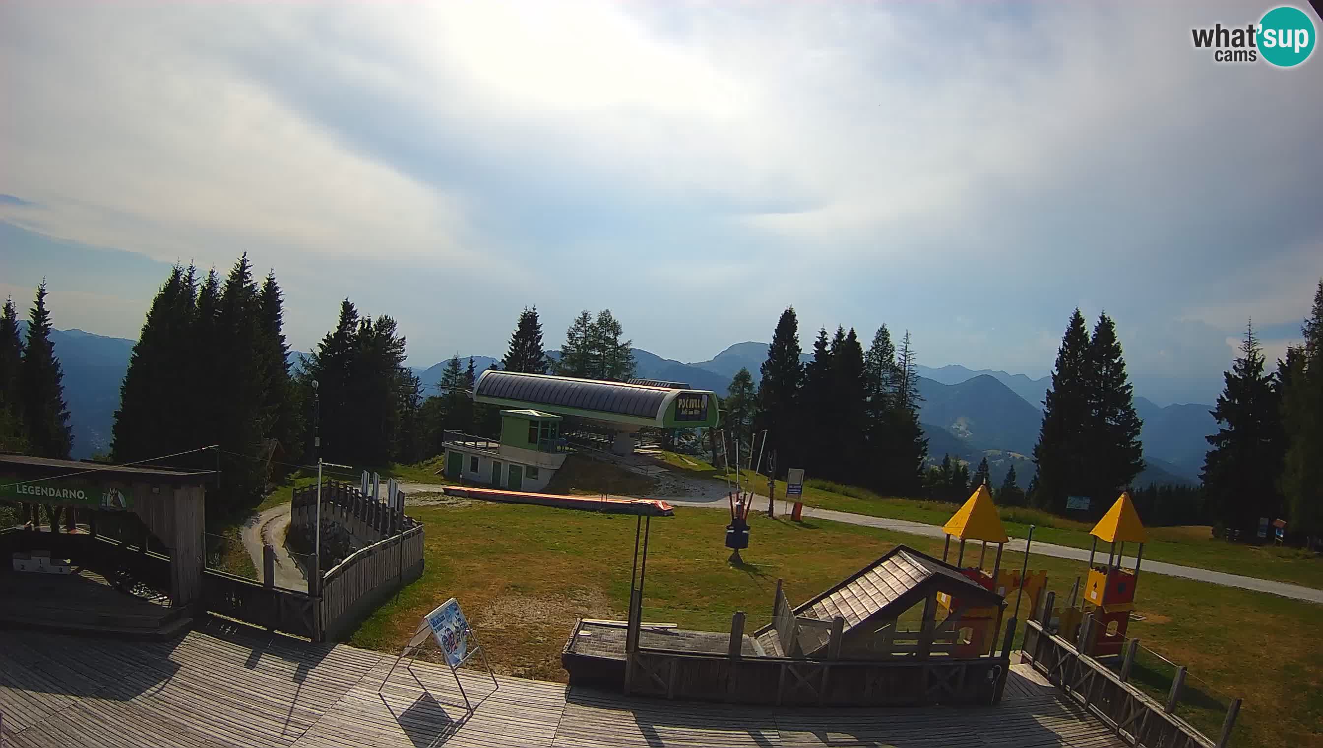 Alpska Perla Ski center Cerkno Počivalo webcam – Slovenia