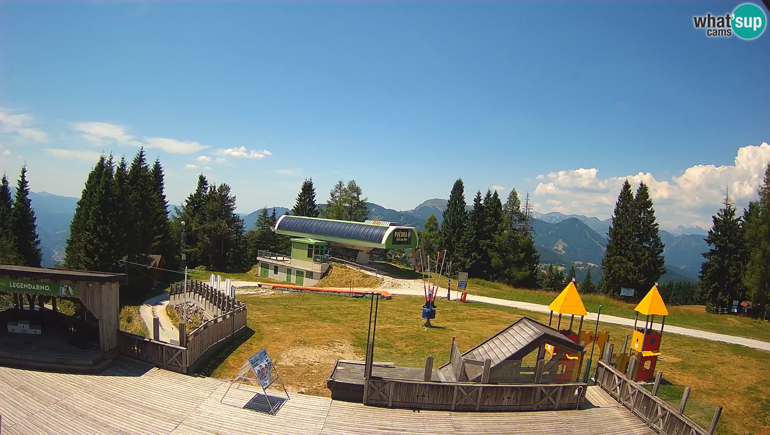 Webcam de la station de ski des Alpes slovènes à Cerkno Počivalo