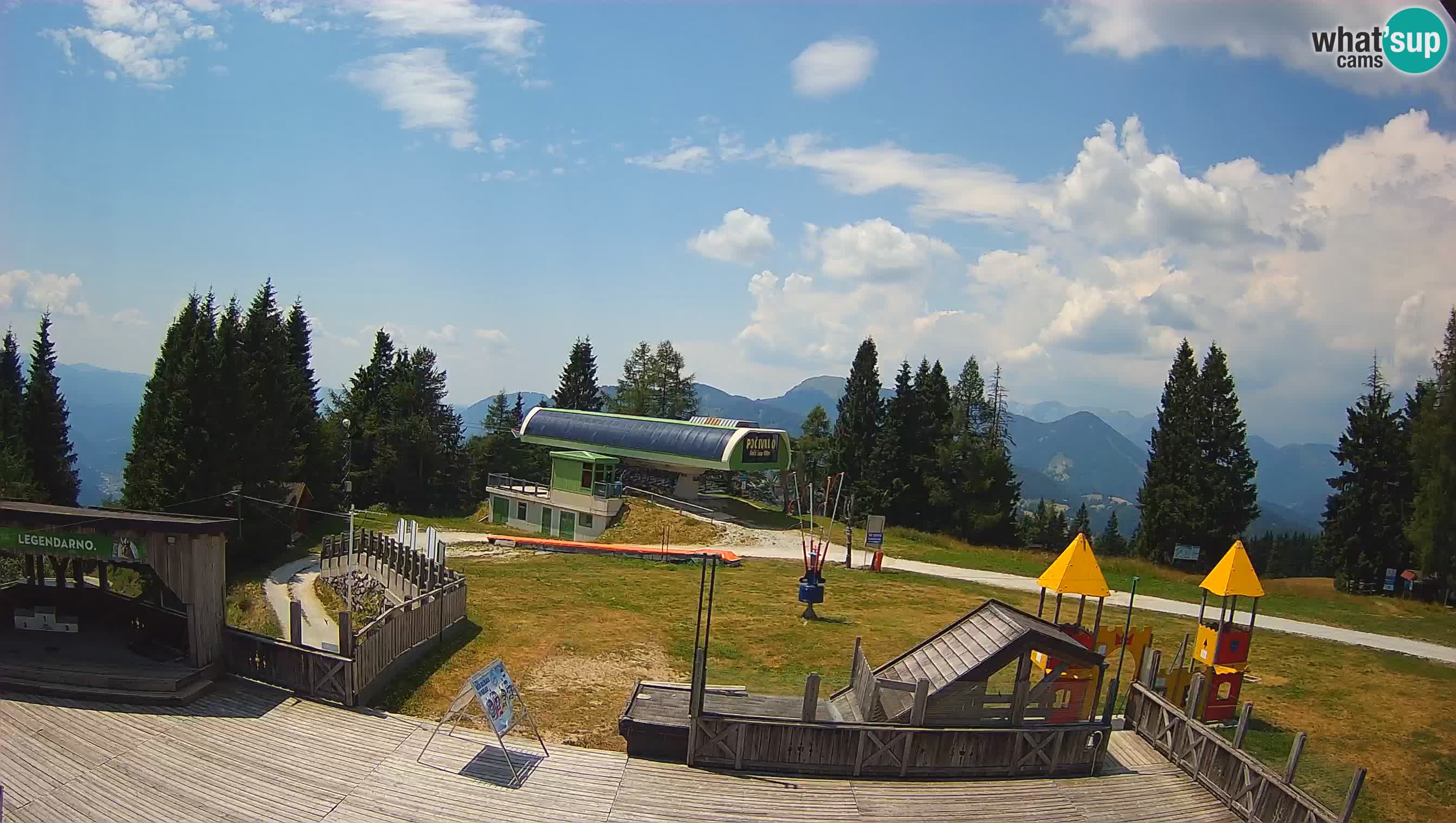 Webcam de la station de ski des Alpes slovènes à Cerkno Počivalo
