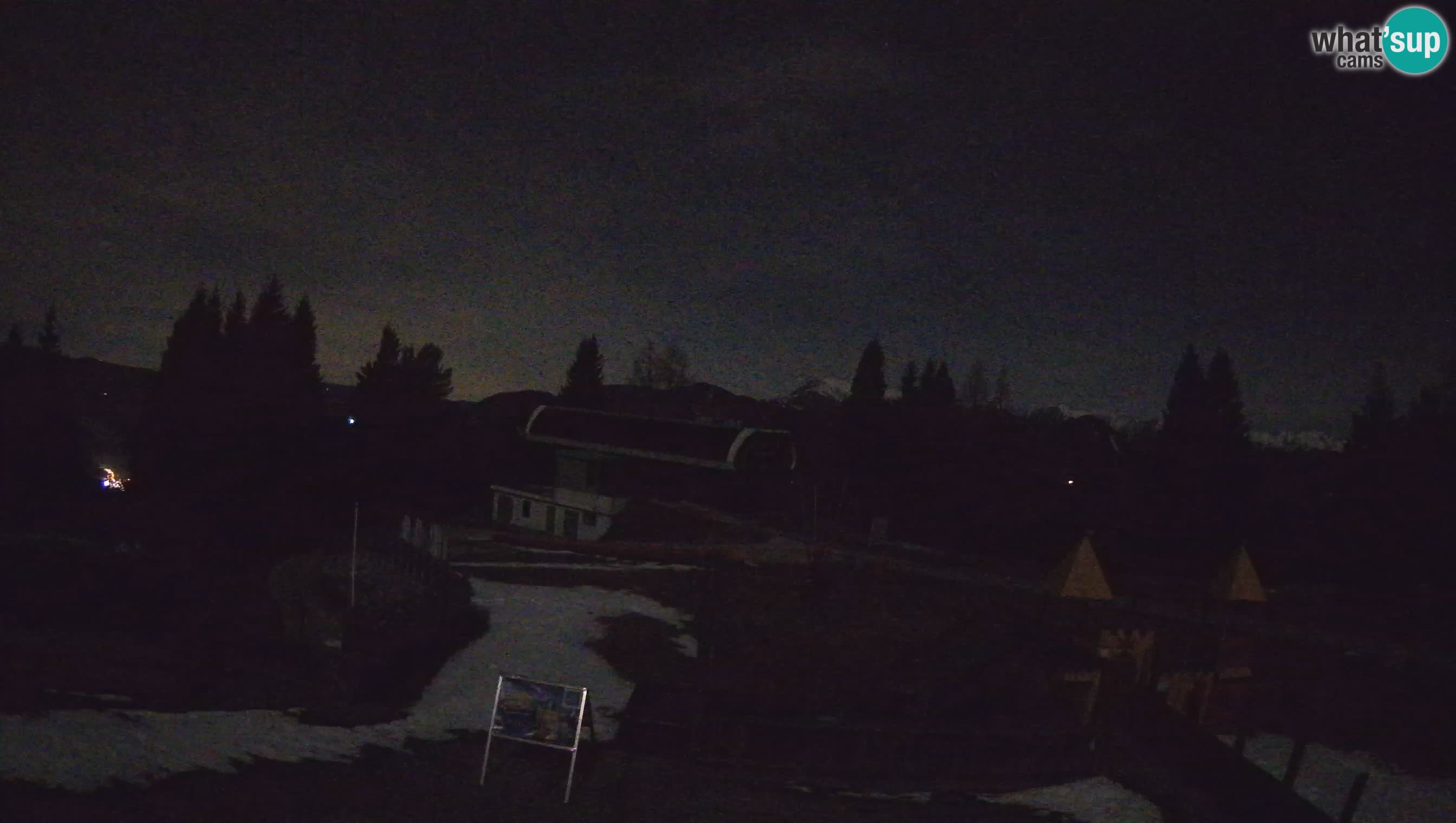 Webcam de la station de ski des Alpes slovènes à Cerkno Počivalo