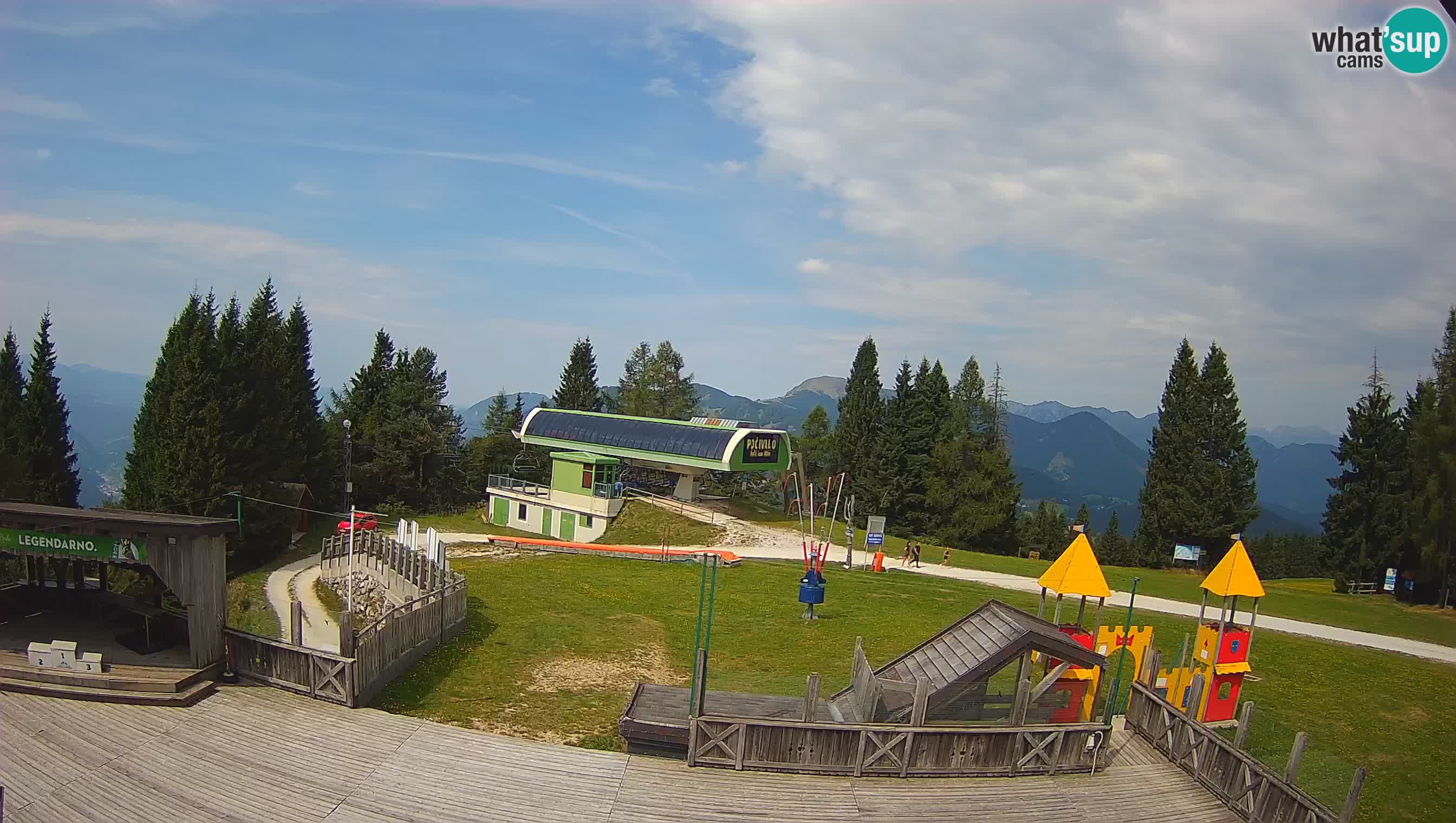 Webcam de la station de ski des Alpes slovènes à Cerkno Počivalo
