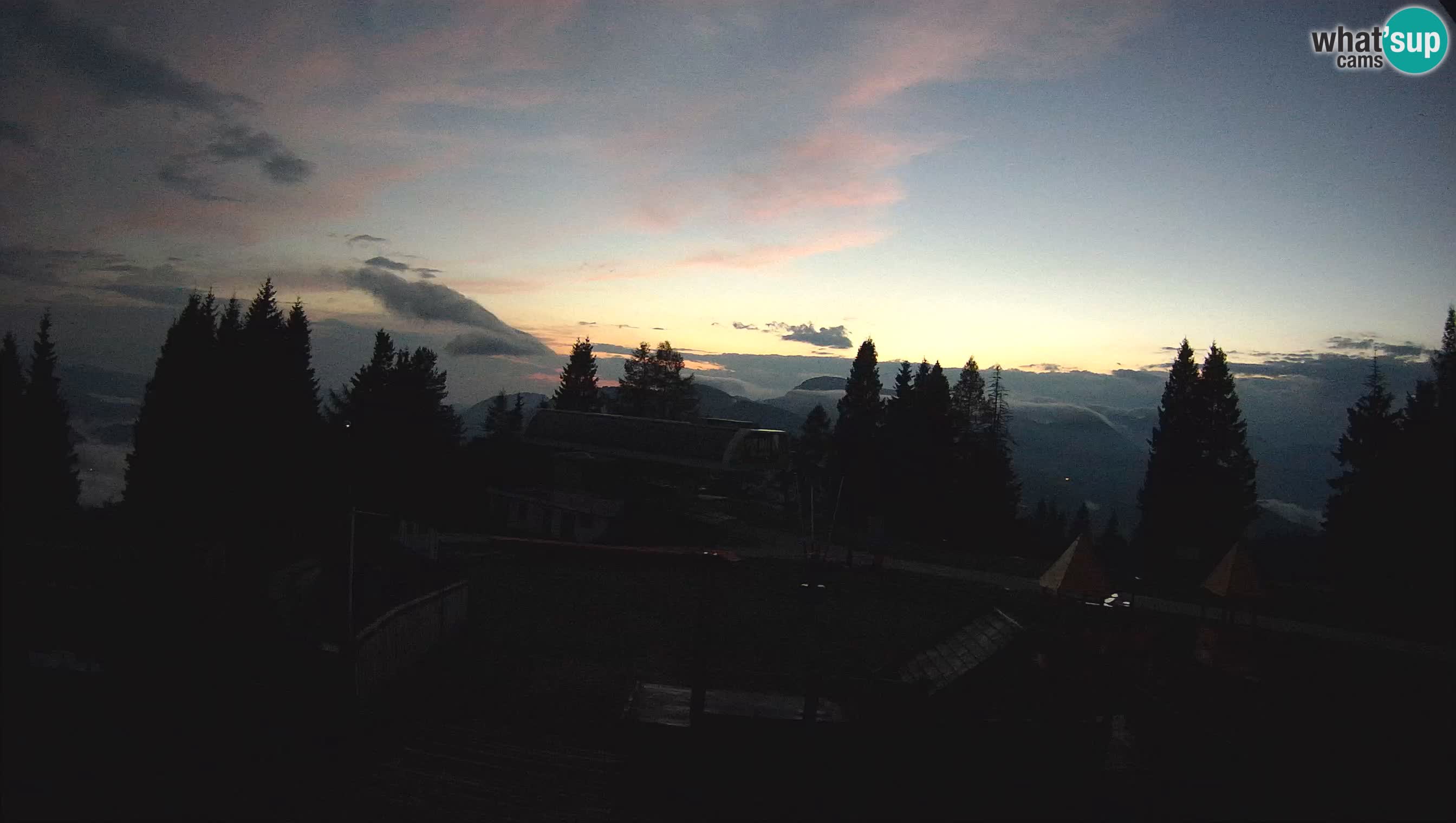 Webcam de la station de ski des Alpes slovènes à Cerkno Počivalo