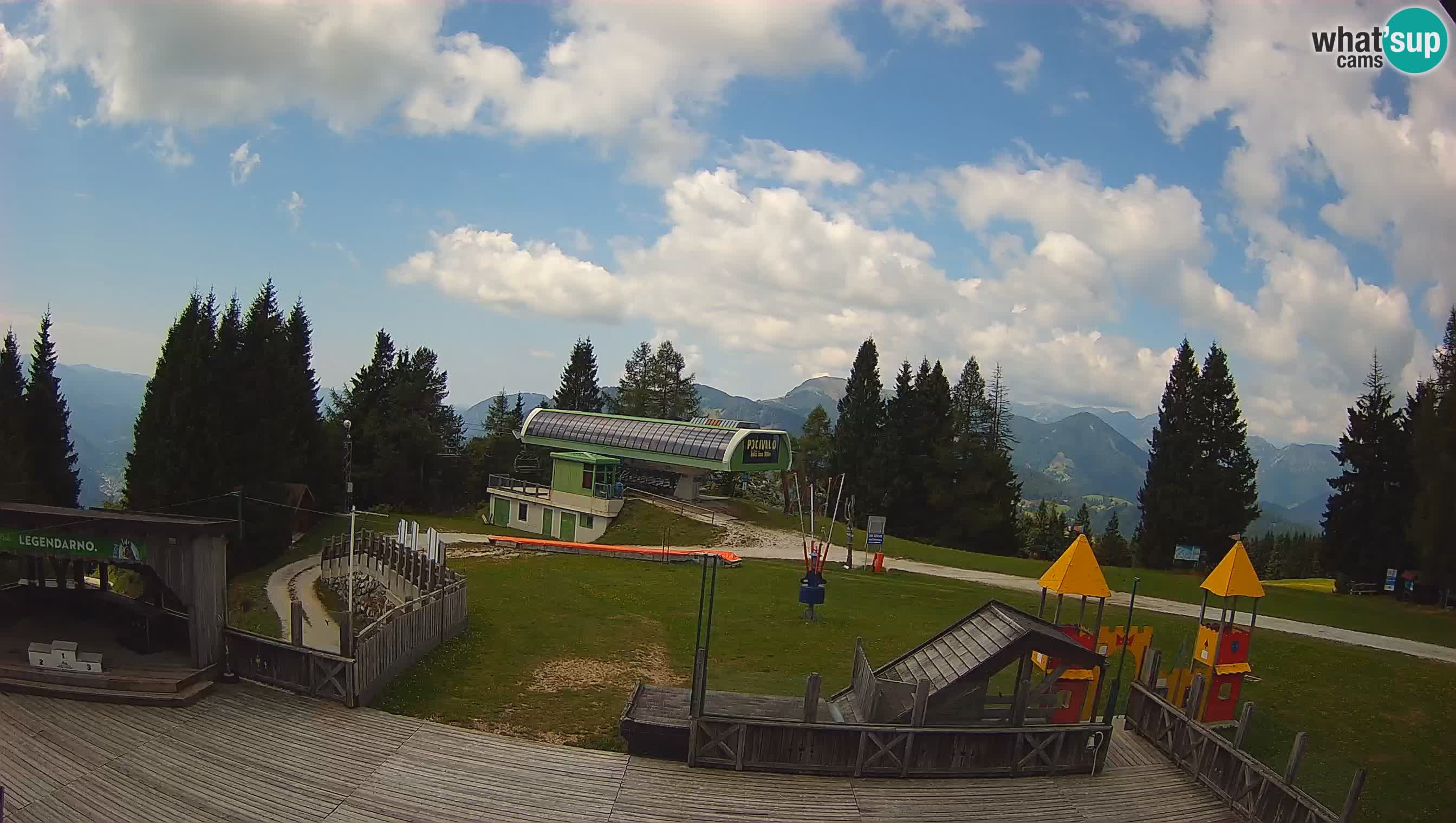 Alpska Perla Ski center Cerkno Počivalo webcam – Slovenia