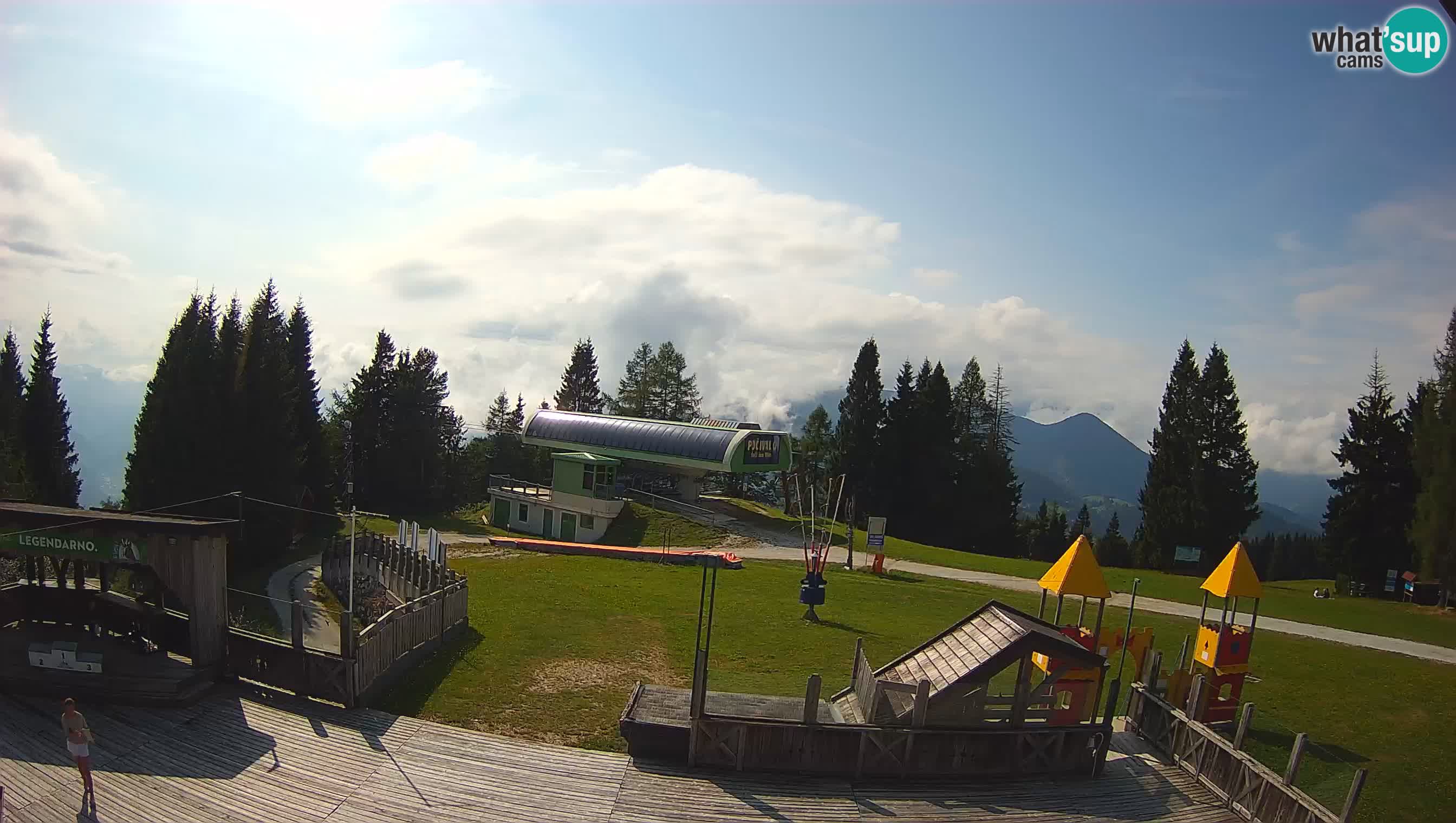 Webcam de la station de ski des Alpes slovènes à Cerkno Počivalo