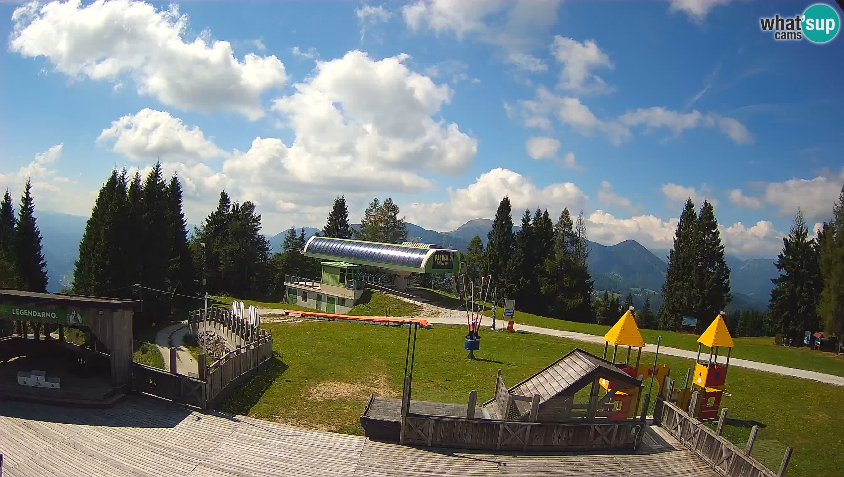 Webcam de la station de ski des Alpes slovènes à Cerkno Počivalo