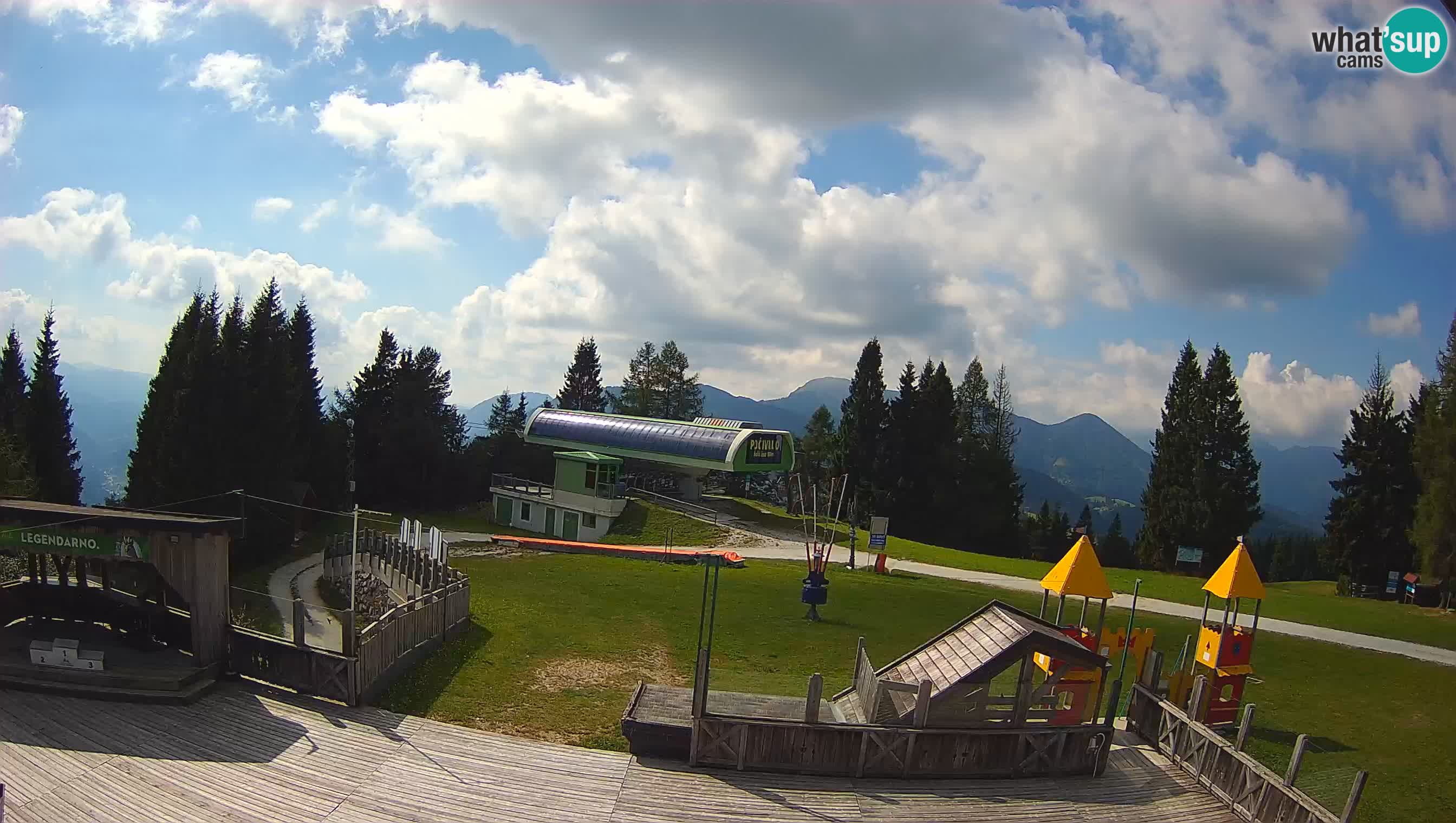 Webcam de la station de ski des Alpes slovènes à Cerkno Počivalo