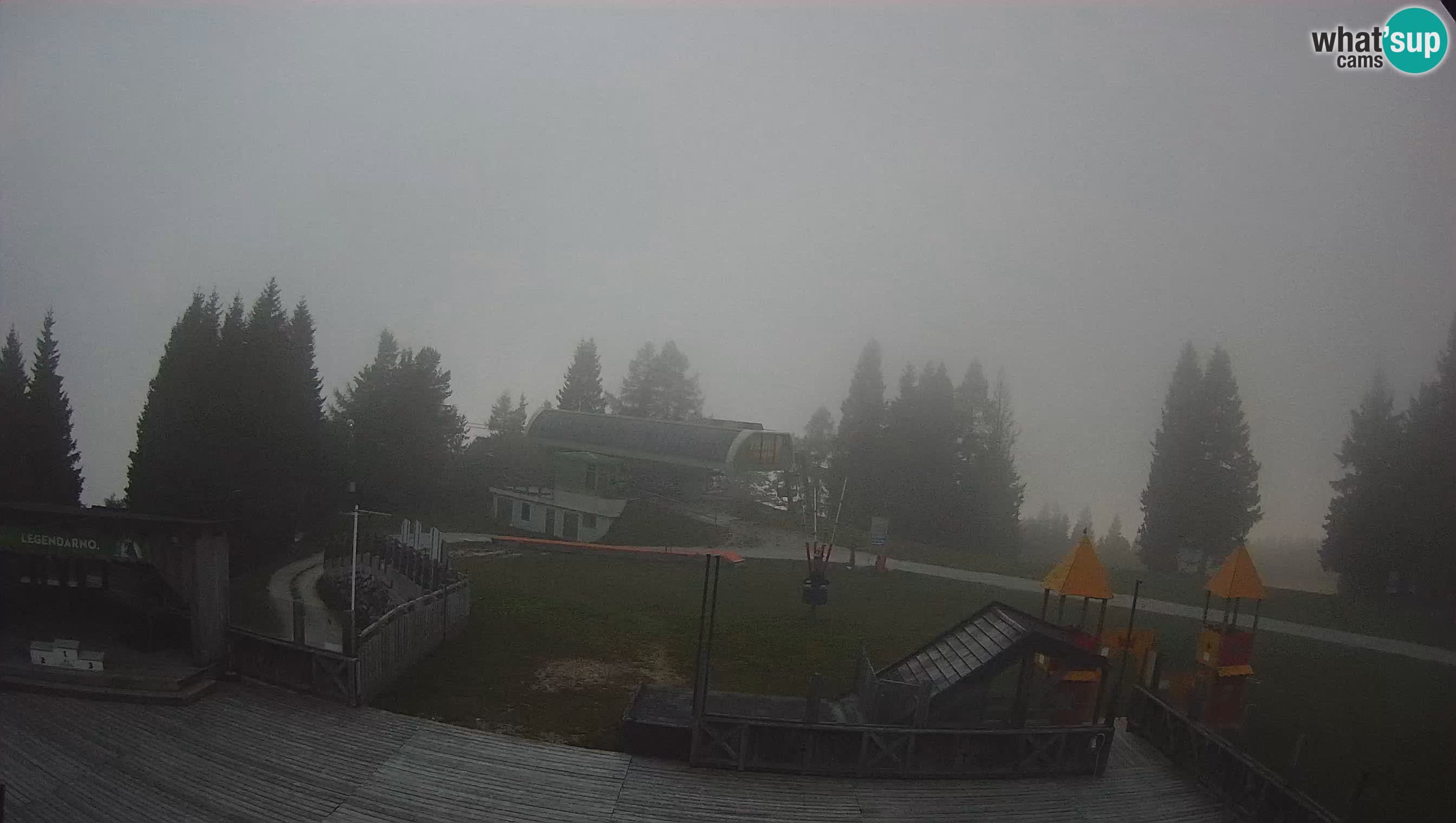 Webcam de la station de ski des Alpes slovènes à Cerkno Počivalo