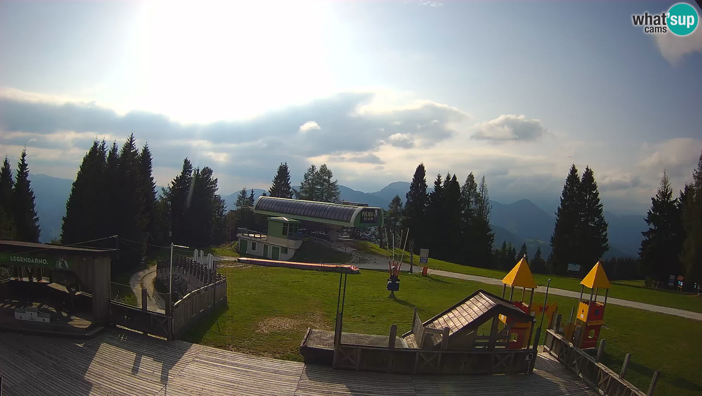 Webcam de la station de ski des Alpes slovènes à Cerkno Počivalo