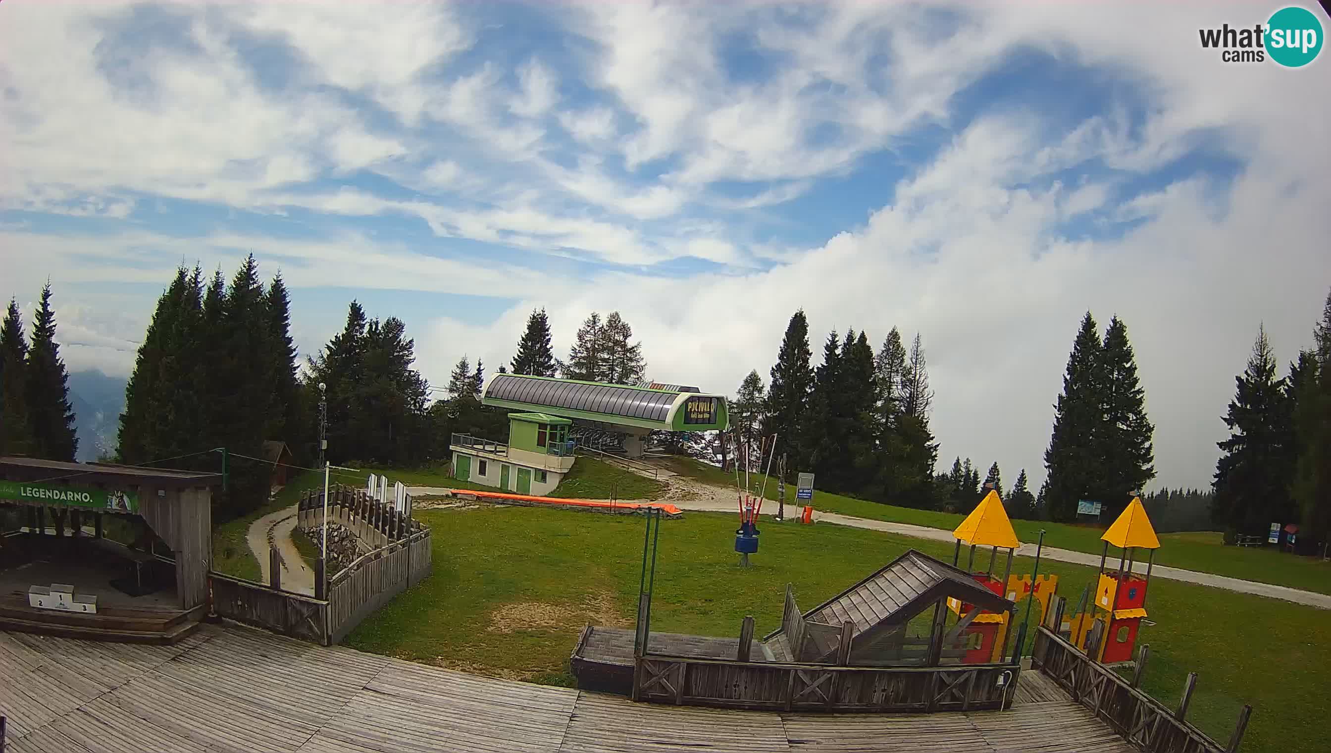 Webcam de la station de ski des Alpes slovènes à Cerkno Počivalo
