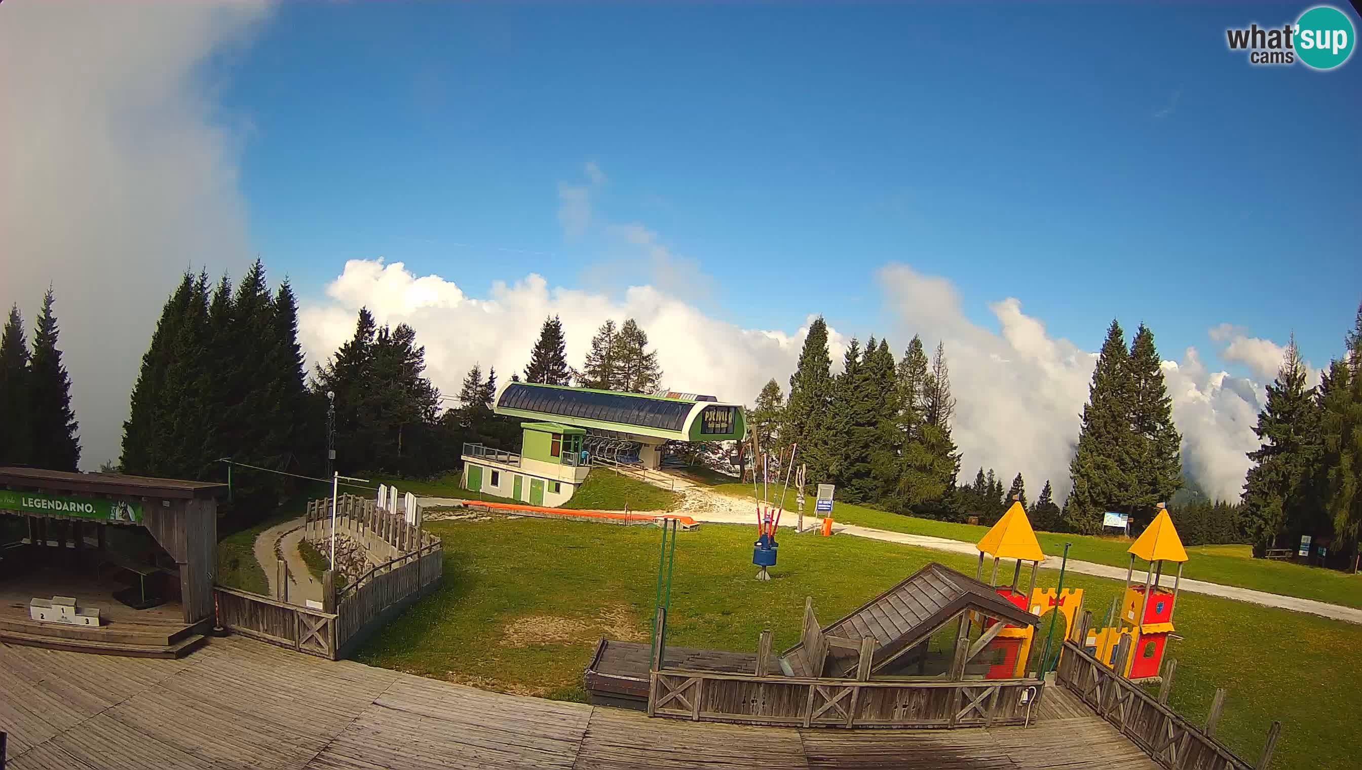 Webcam de la station de ski des Alpes slovènes à Cerkno Počivalo