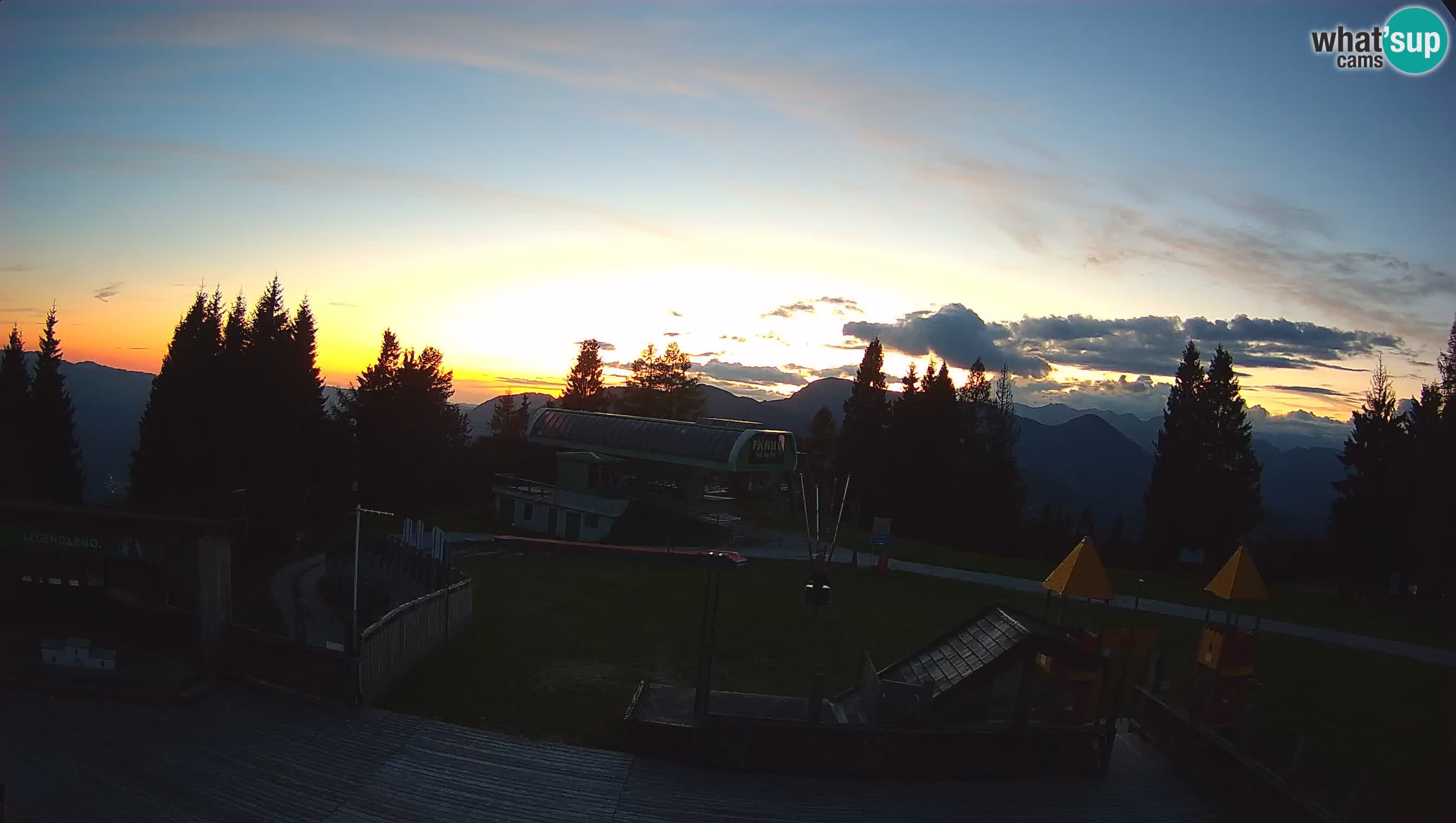 Webcam de la station de ski des Alpes slovènes à Cerkno Počivalo